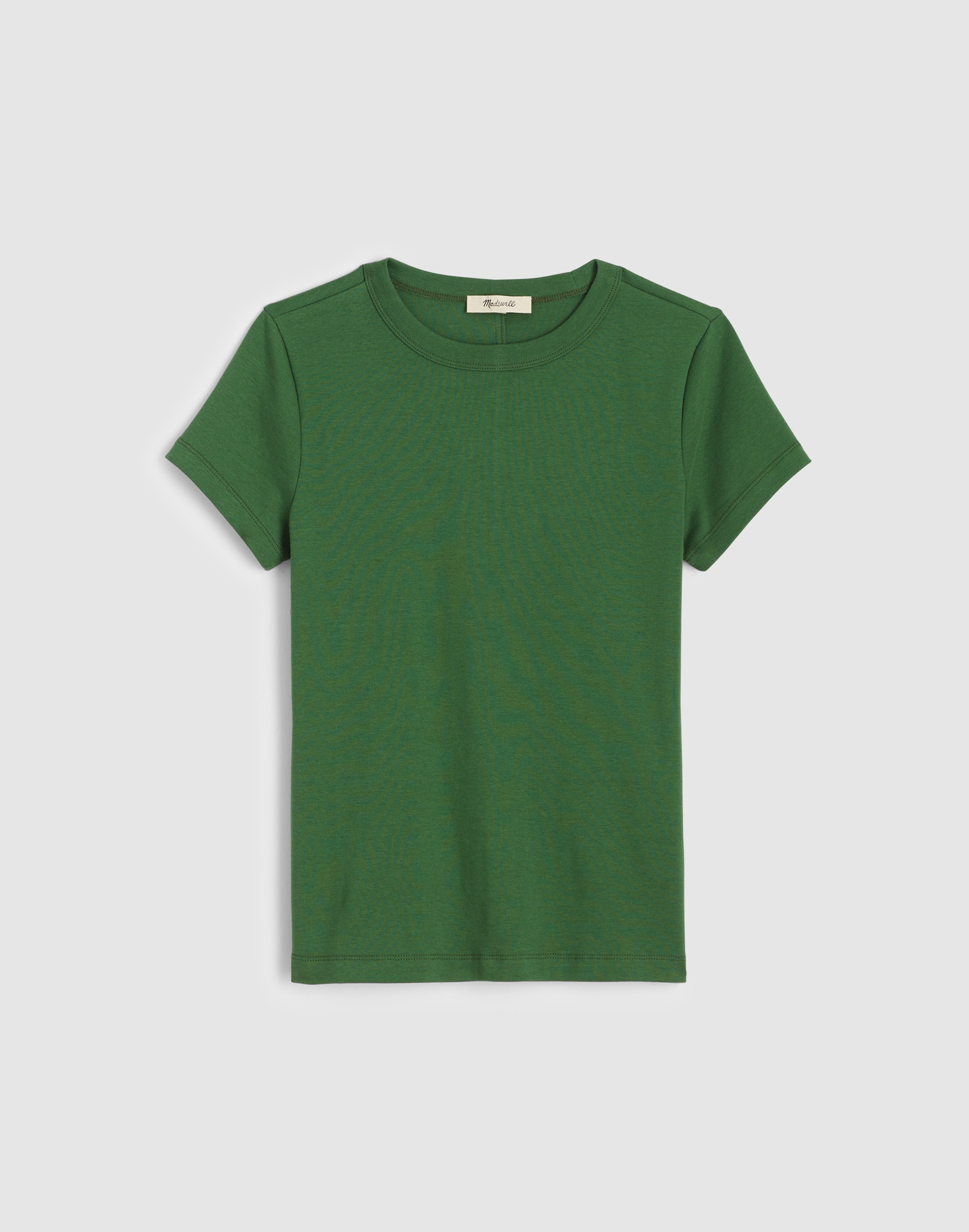 The '90s Crewneck Tee in Compact Cotton