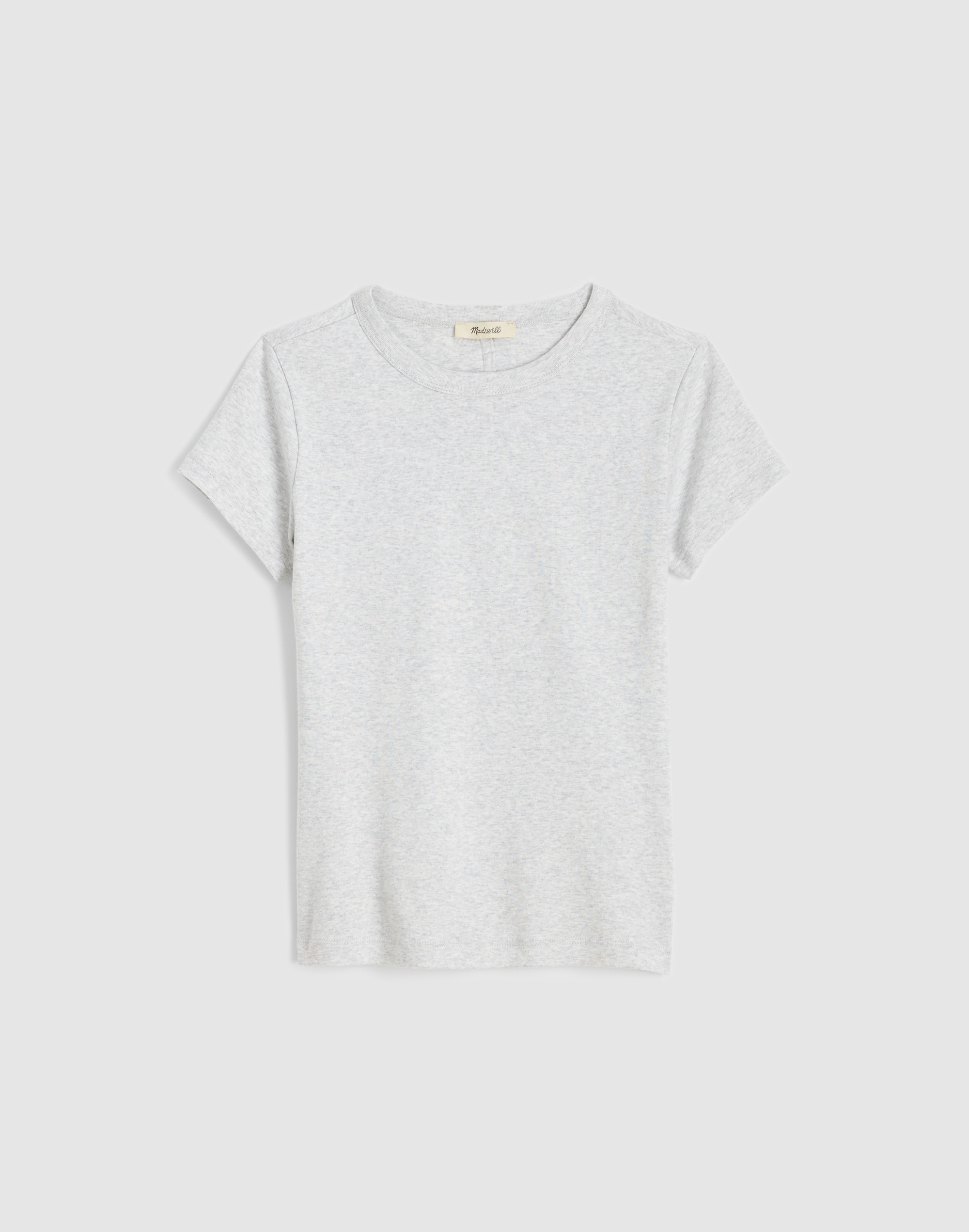 The '90s Crewneck Tee in Compact Cotton