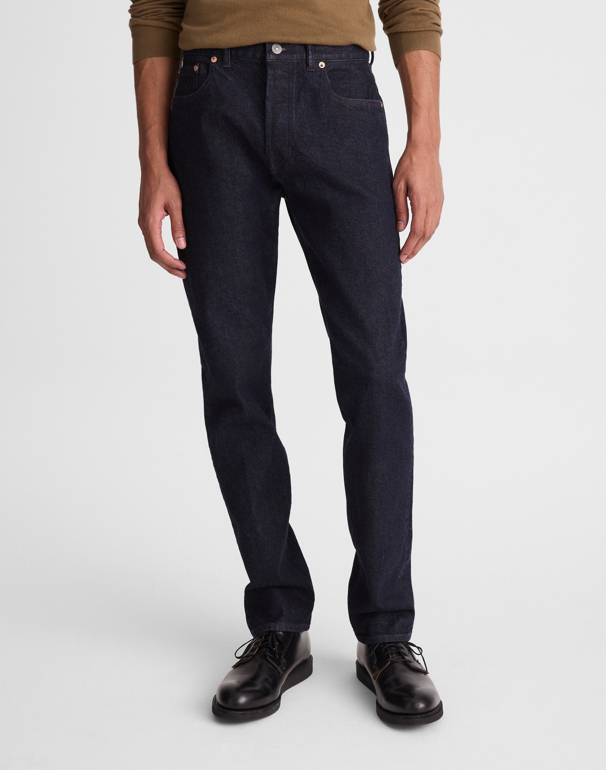The Slim Straight Jean in Artisan Comfort Selvedge