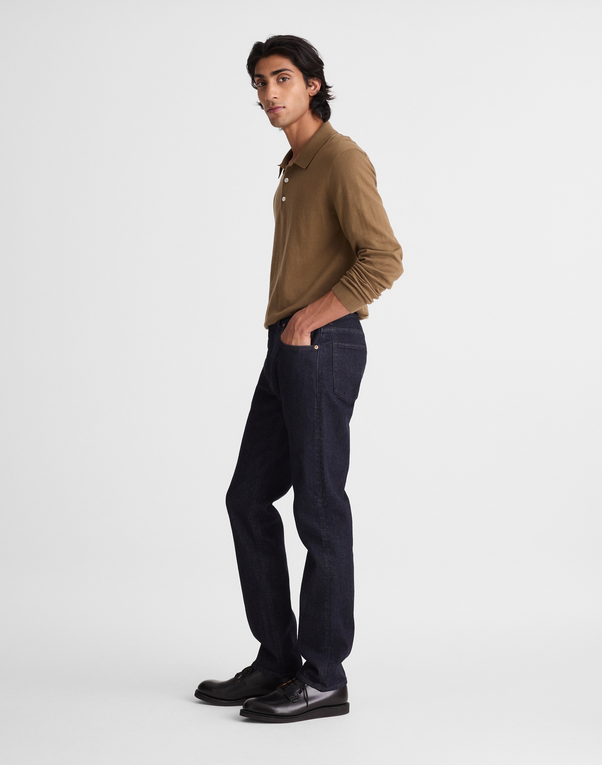The Slim Straight Jean in Artisan Comfort Selvedge