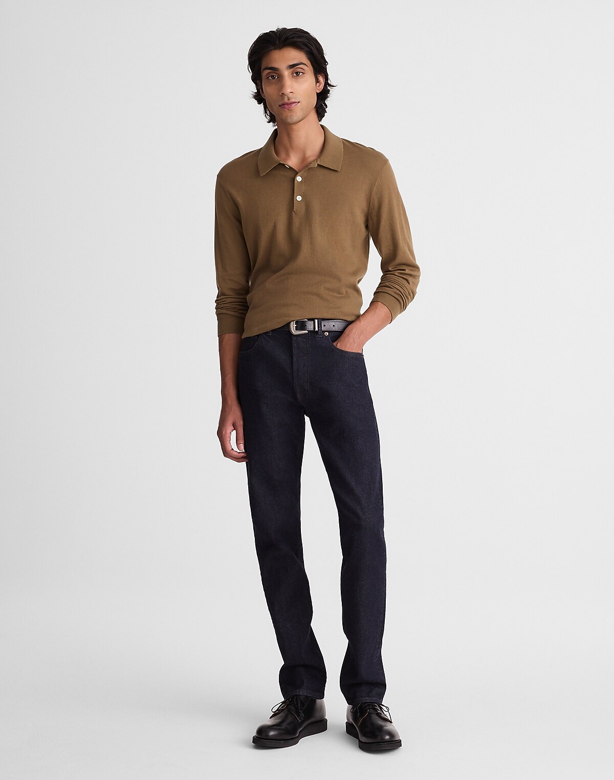 The Slim Straight Jean in Comfort Selvedge