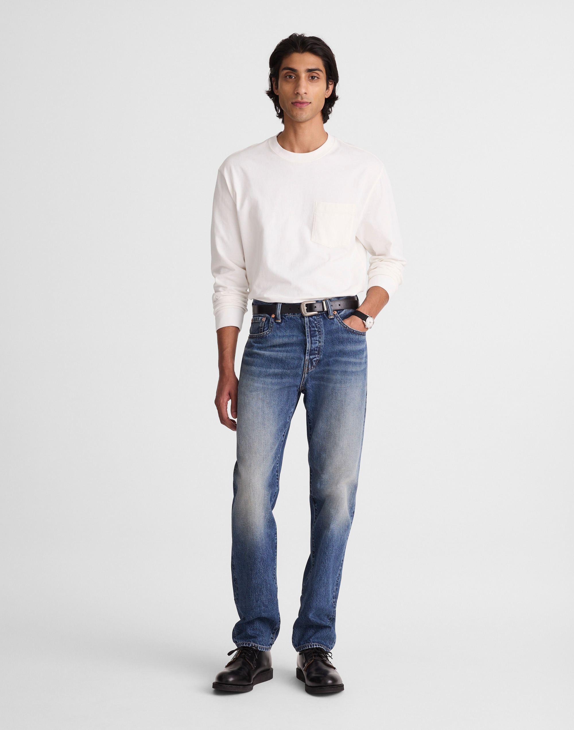 Madewell The 1991 Straight-leg Jean In Blue