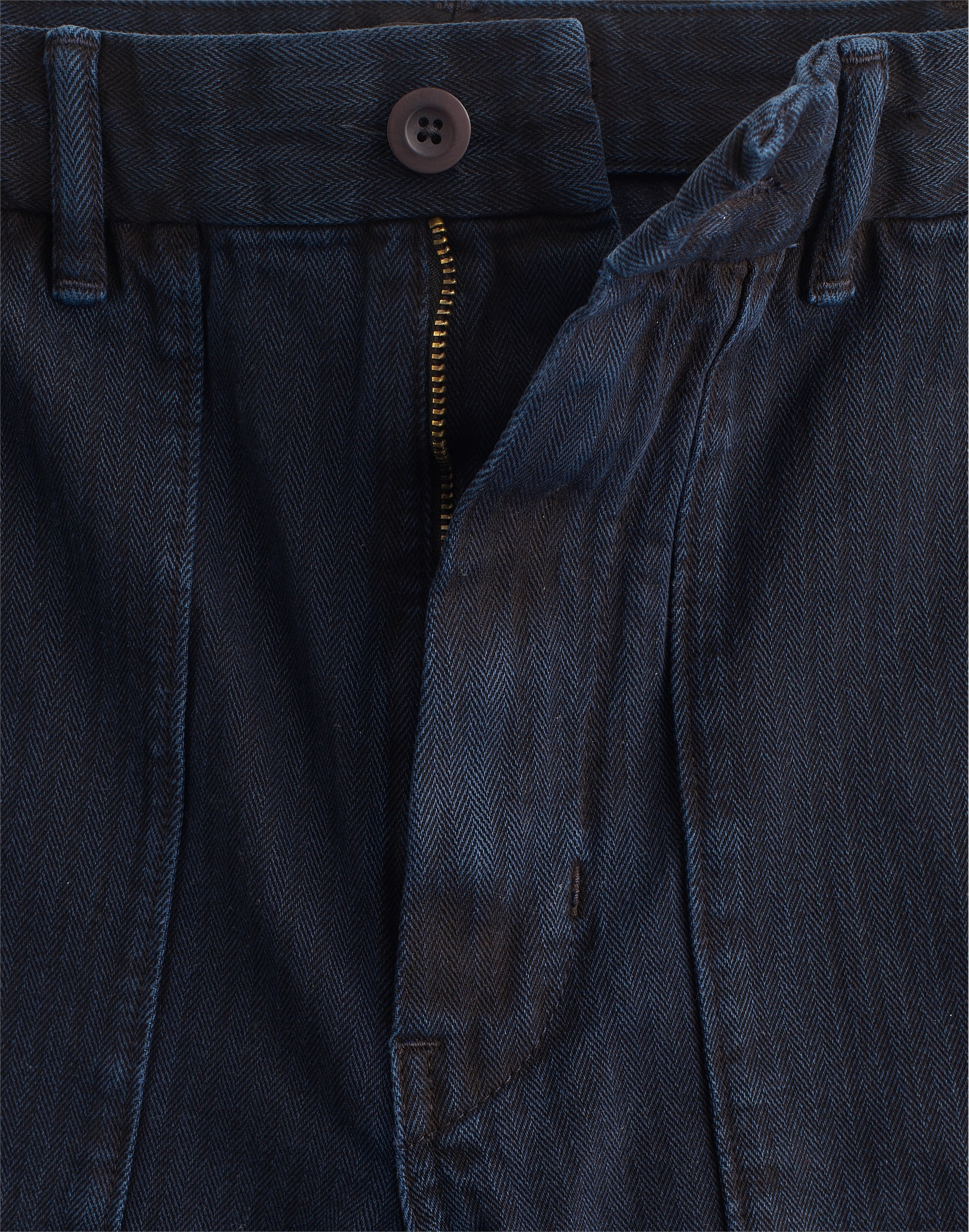 Fatigue Pants in Indigo Herringbone