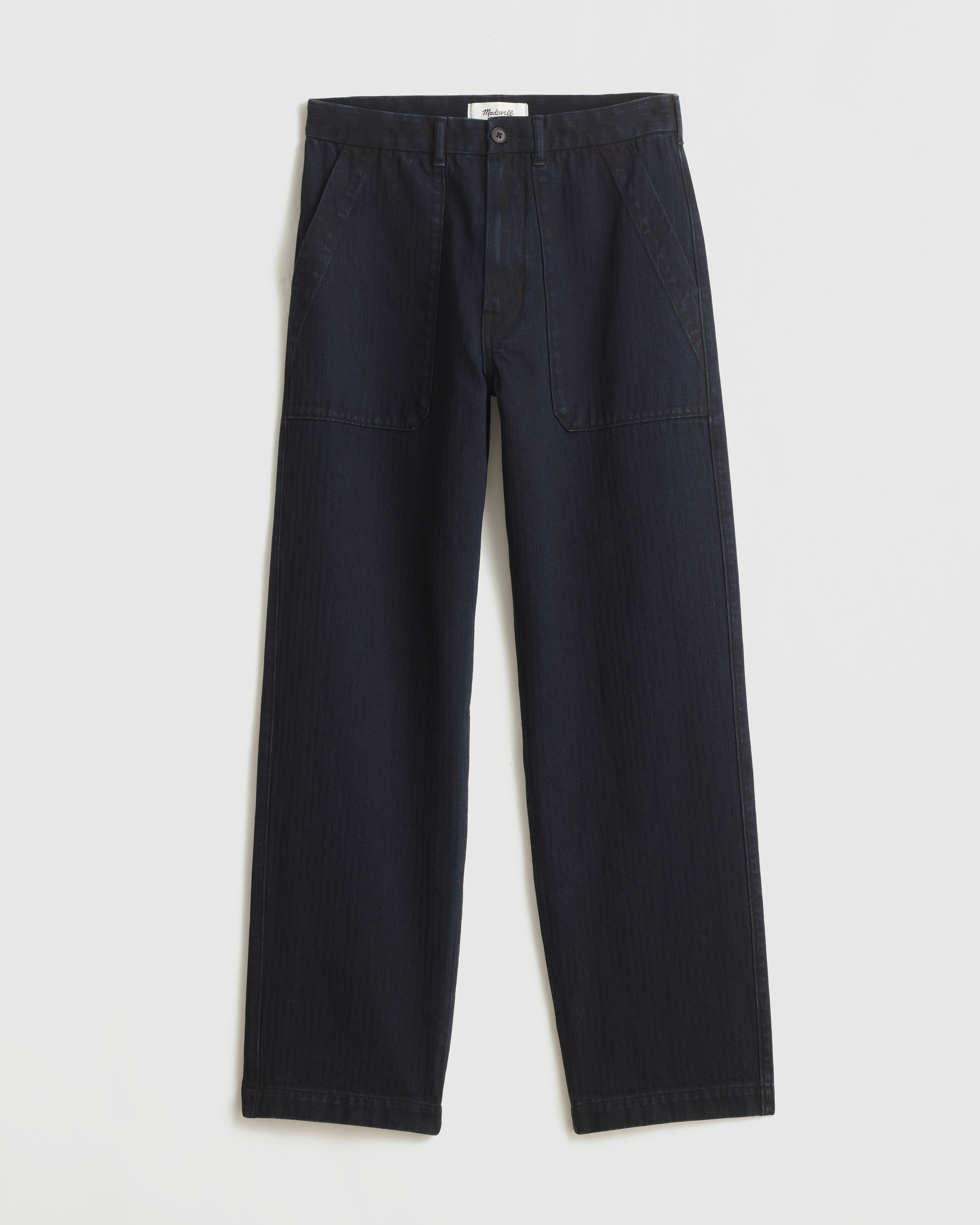 Fatigue Pants in Indigo Herringbone