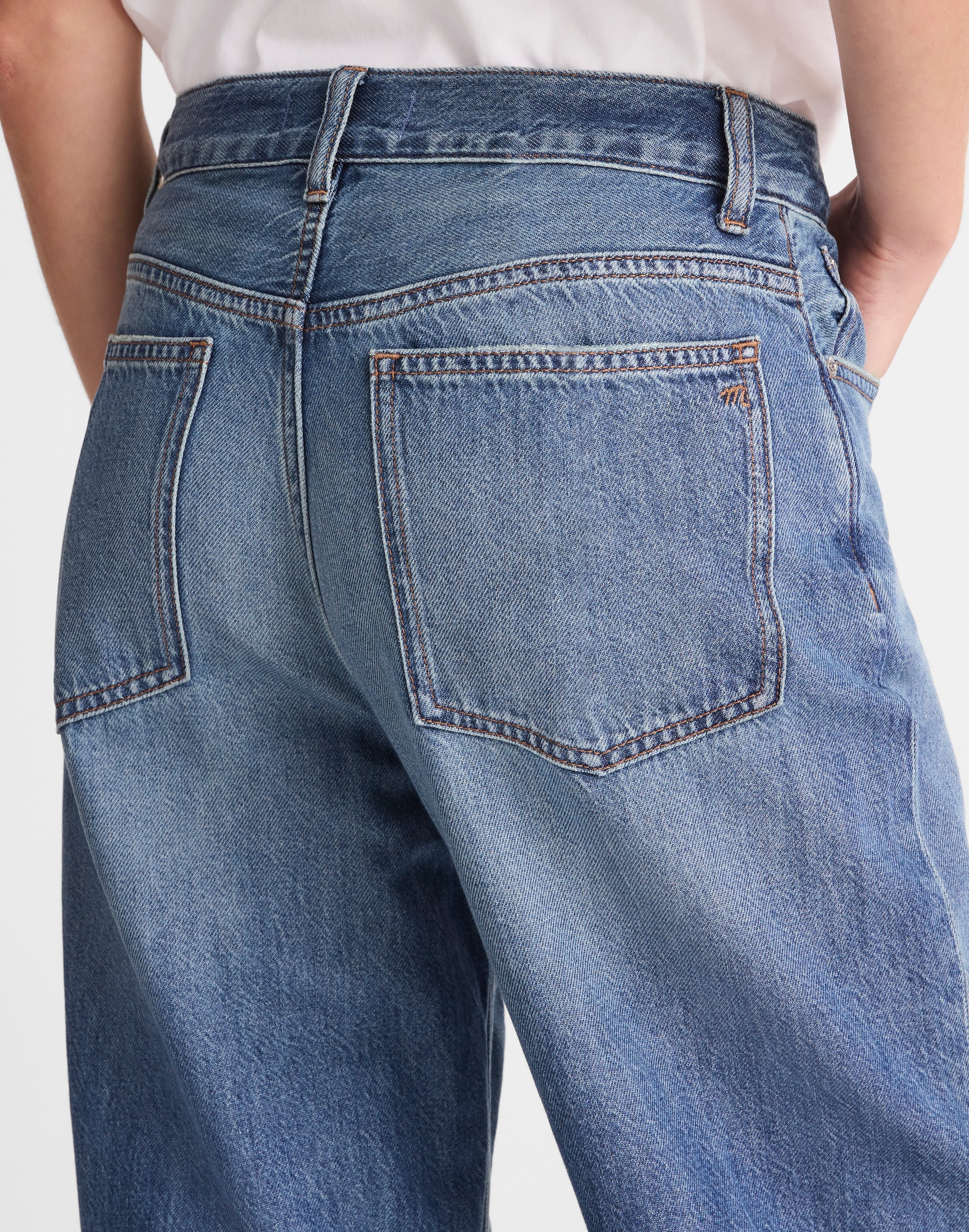Tall Low-Slung Baggy Jeans in Airy Denim