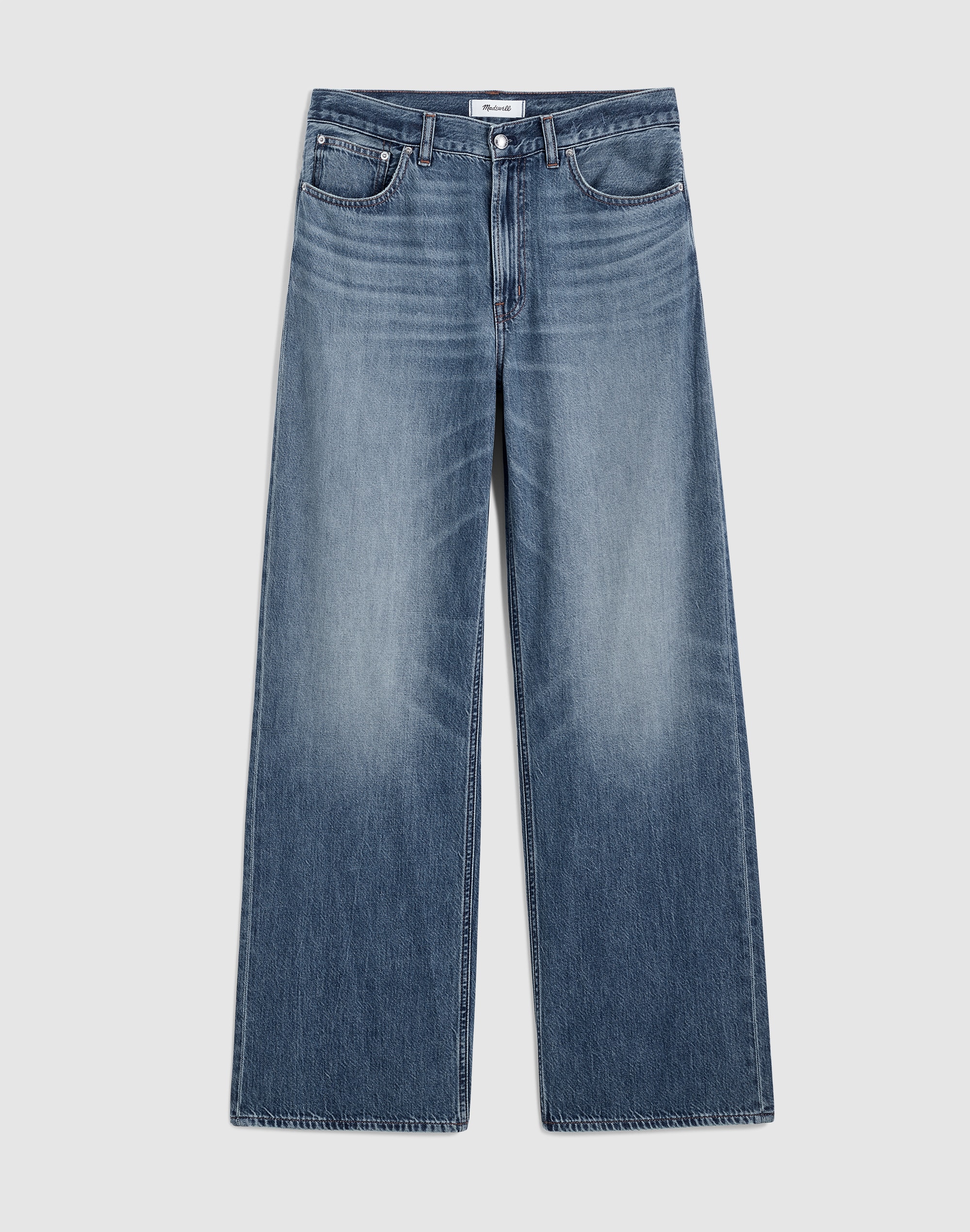 The Low-Slung Baggy Jean in Airy Denim