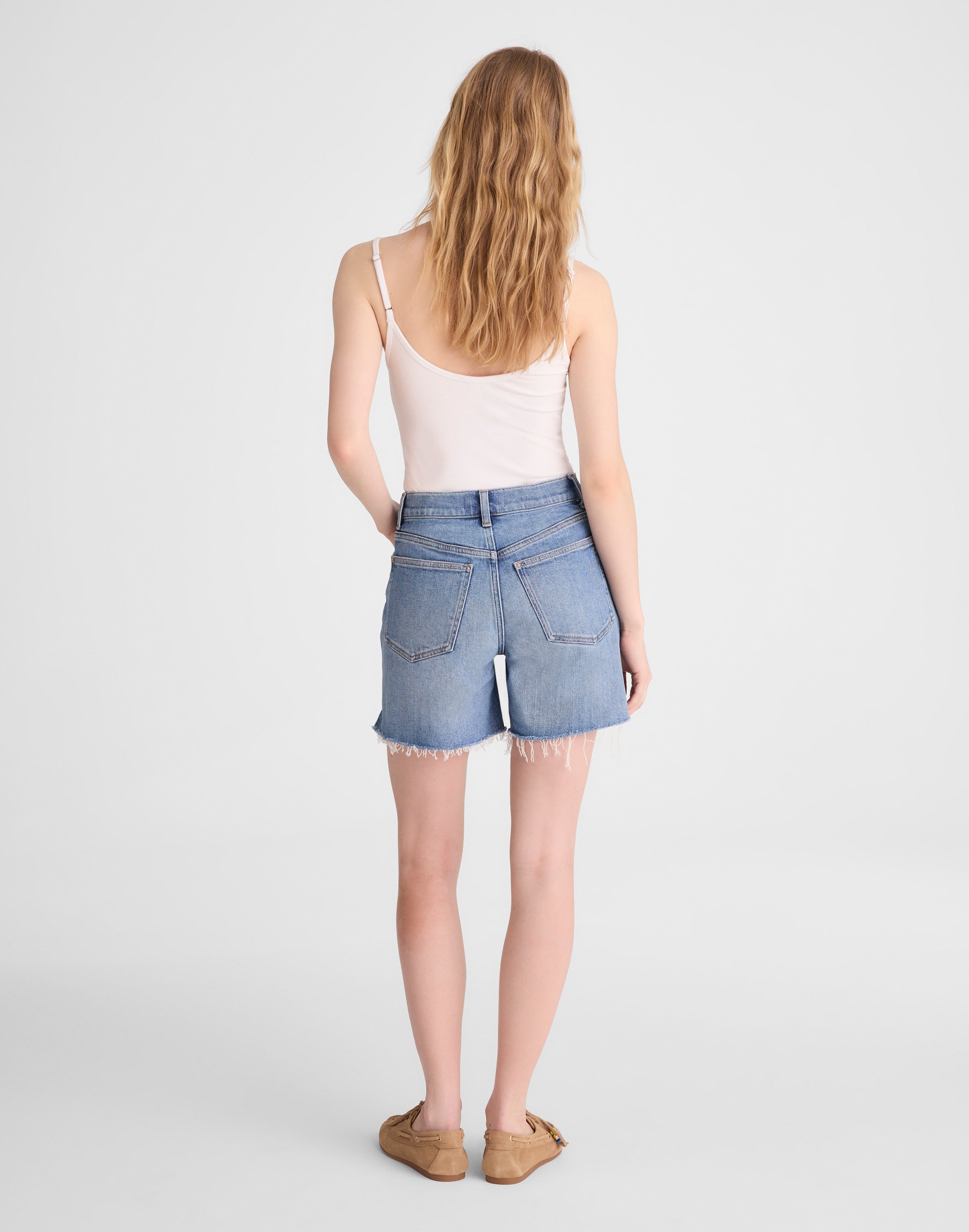 The Perfect Vintage Mid-Length Jean Short
