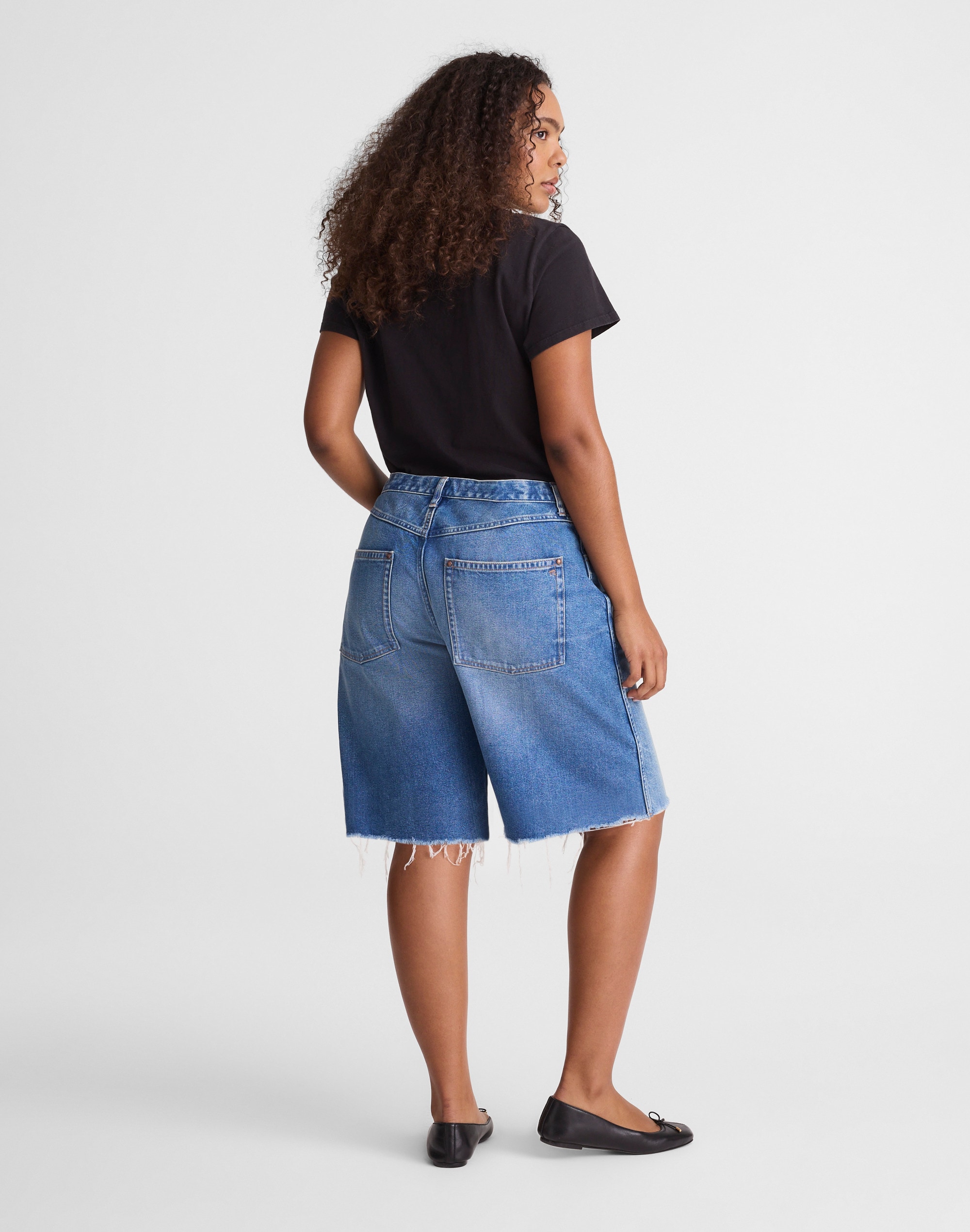 The Curvy Essex Long Baggy Short