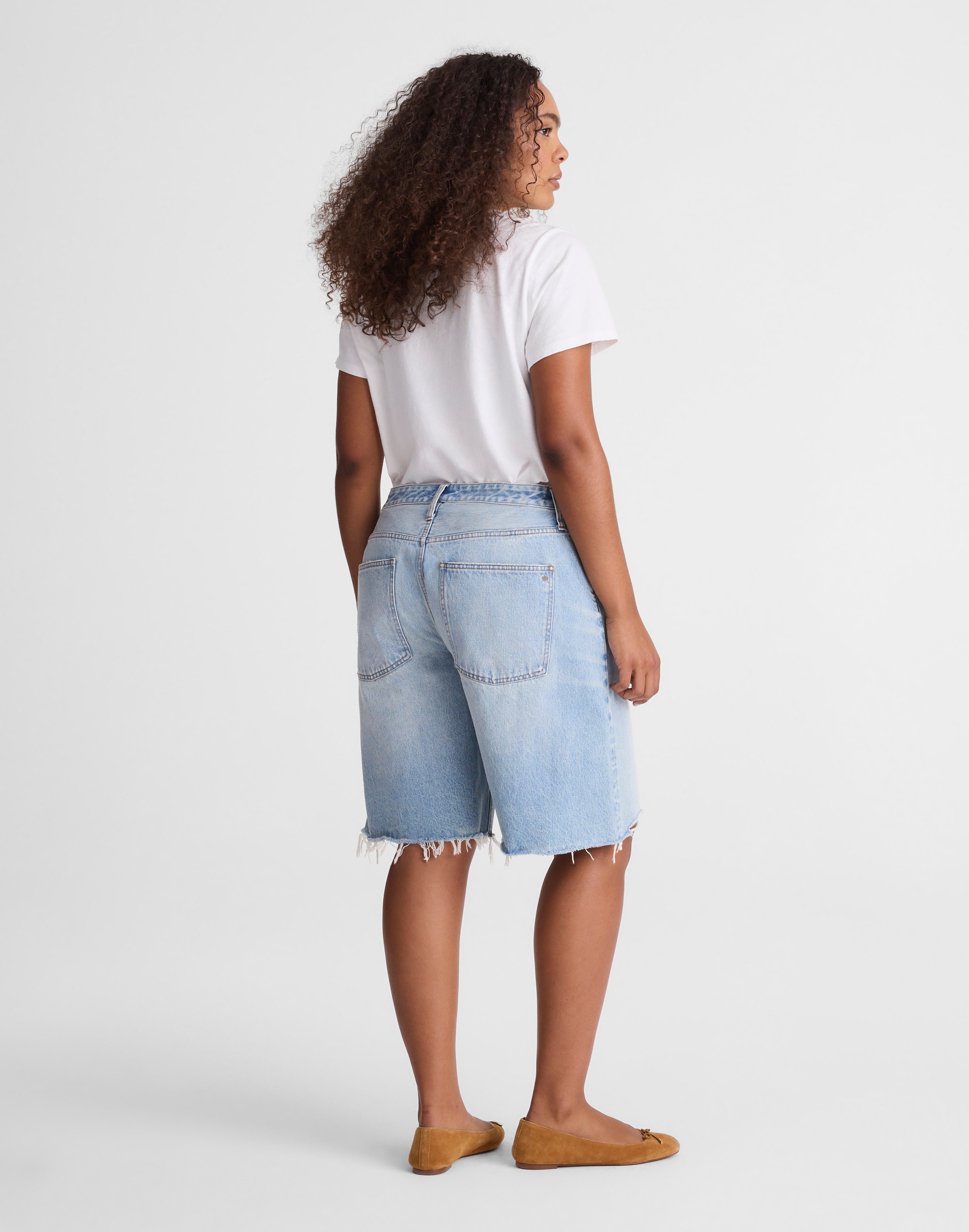 The Curvy Essex Long Baggy Short