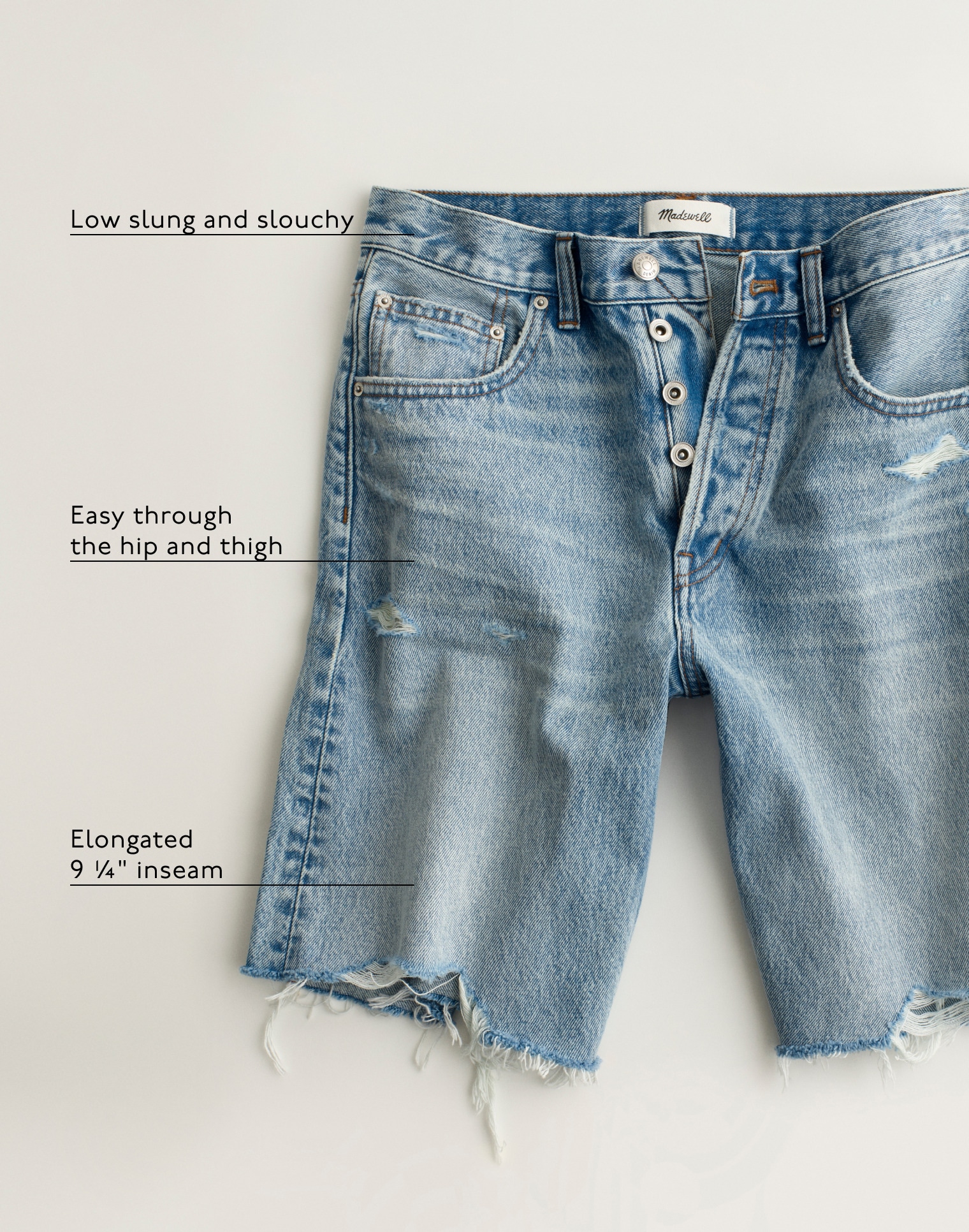 The Essex Long Baggy Short