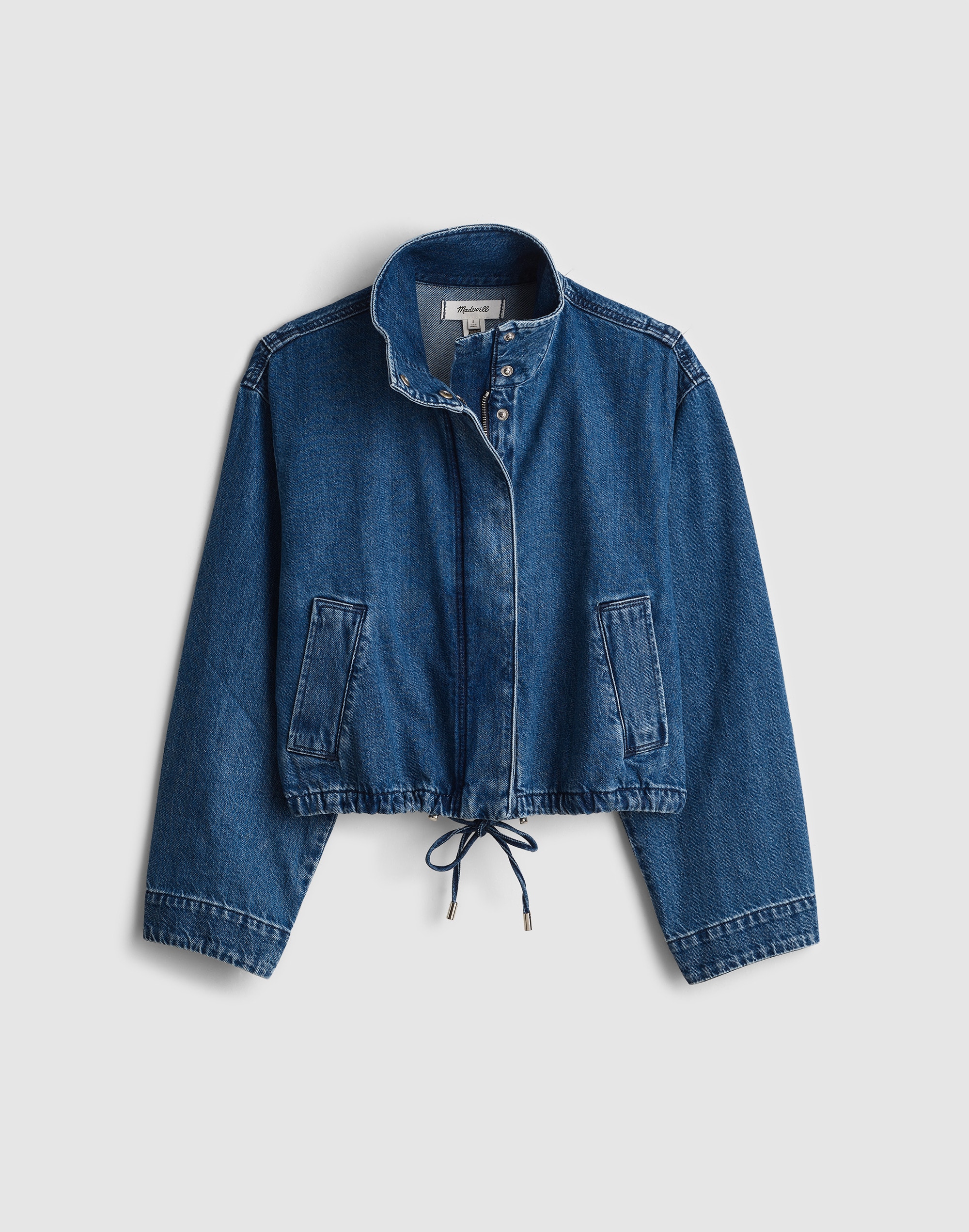 Denim Crop Field Jacket