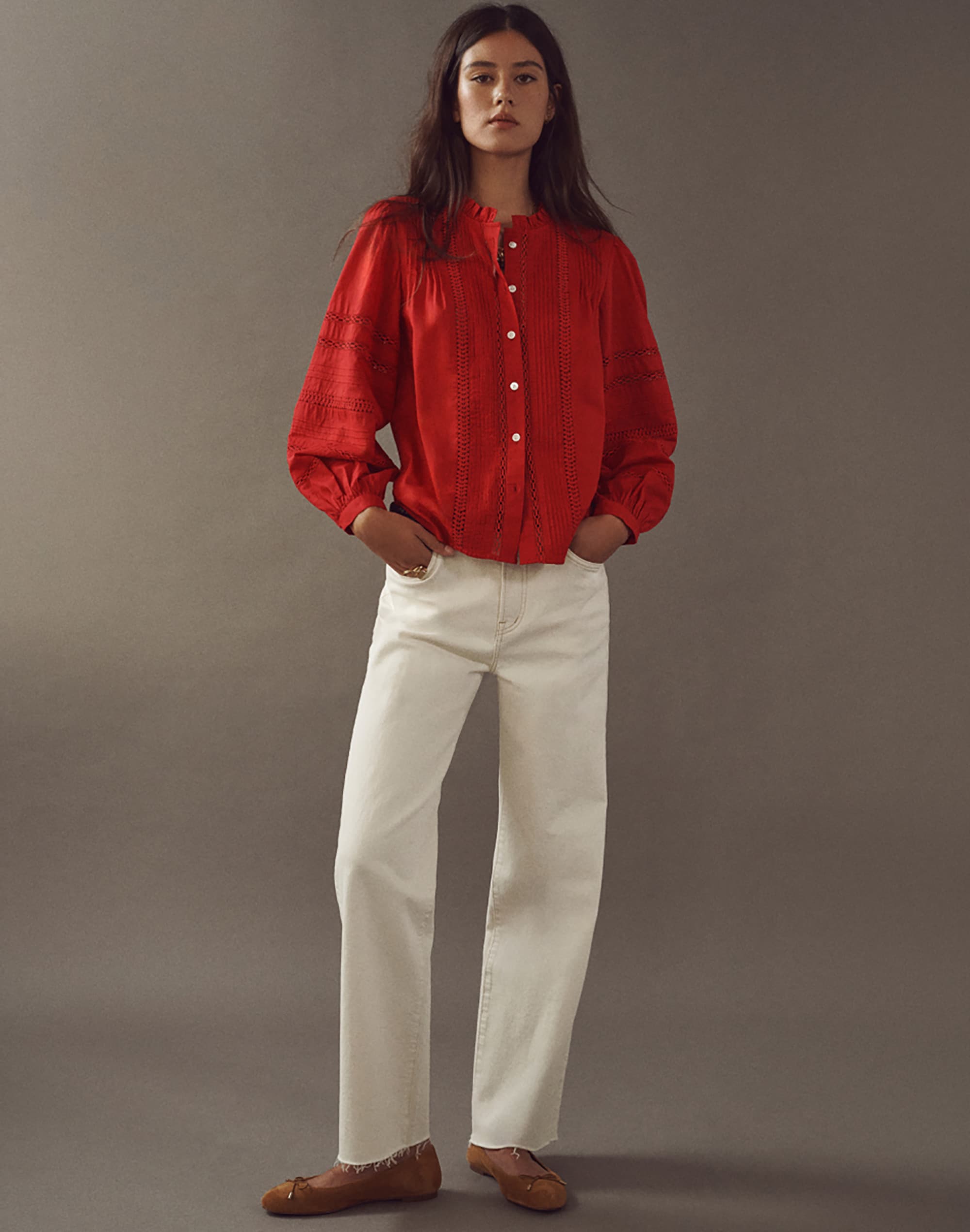 The Perfect Vintage Wide-Leg Crop Jean