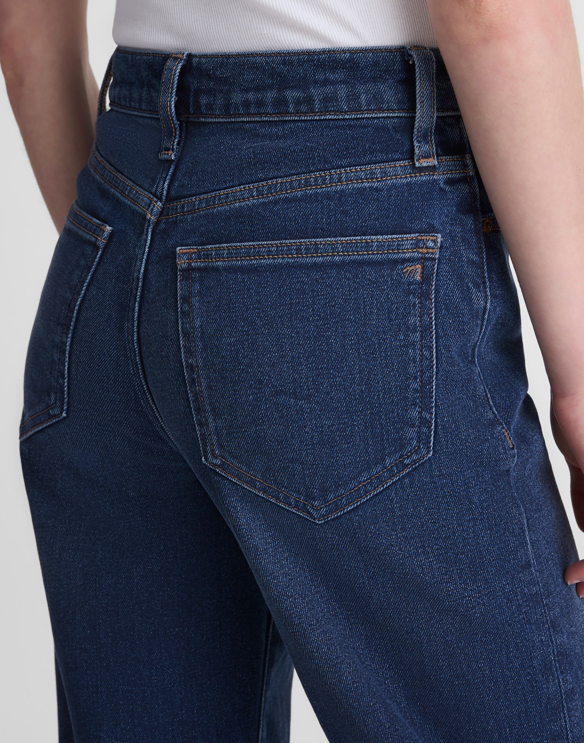 The Perfect Vintage Wide-Leg Crop Jean