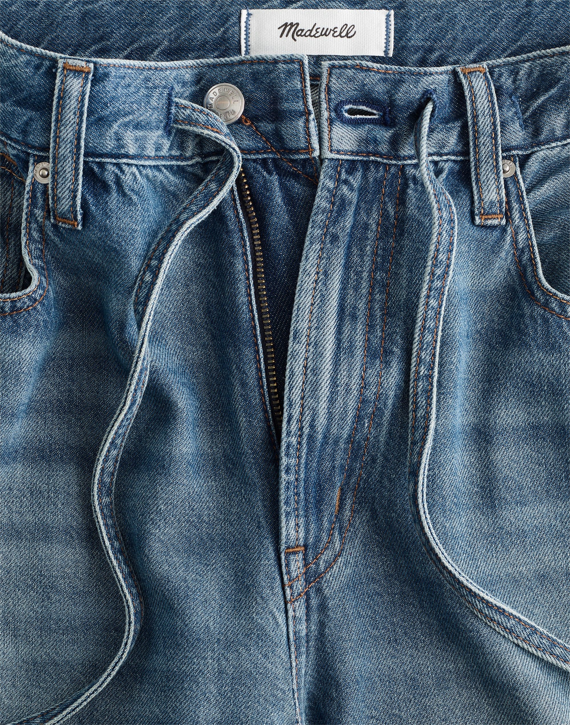 The Tall Ultimate Wide-Leg Jean in Airy Denim