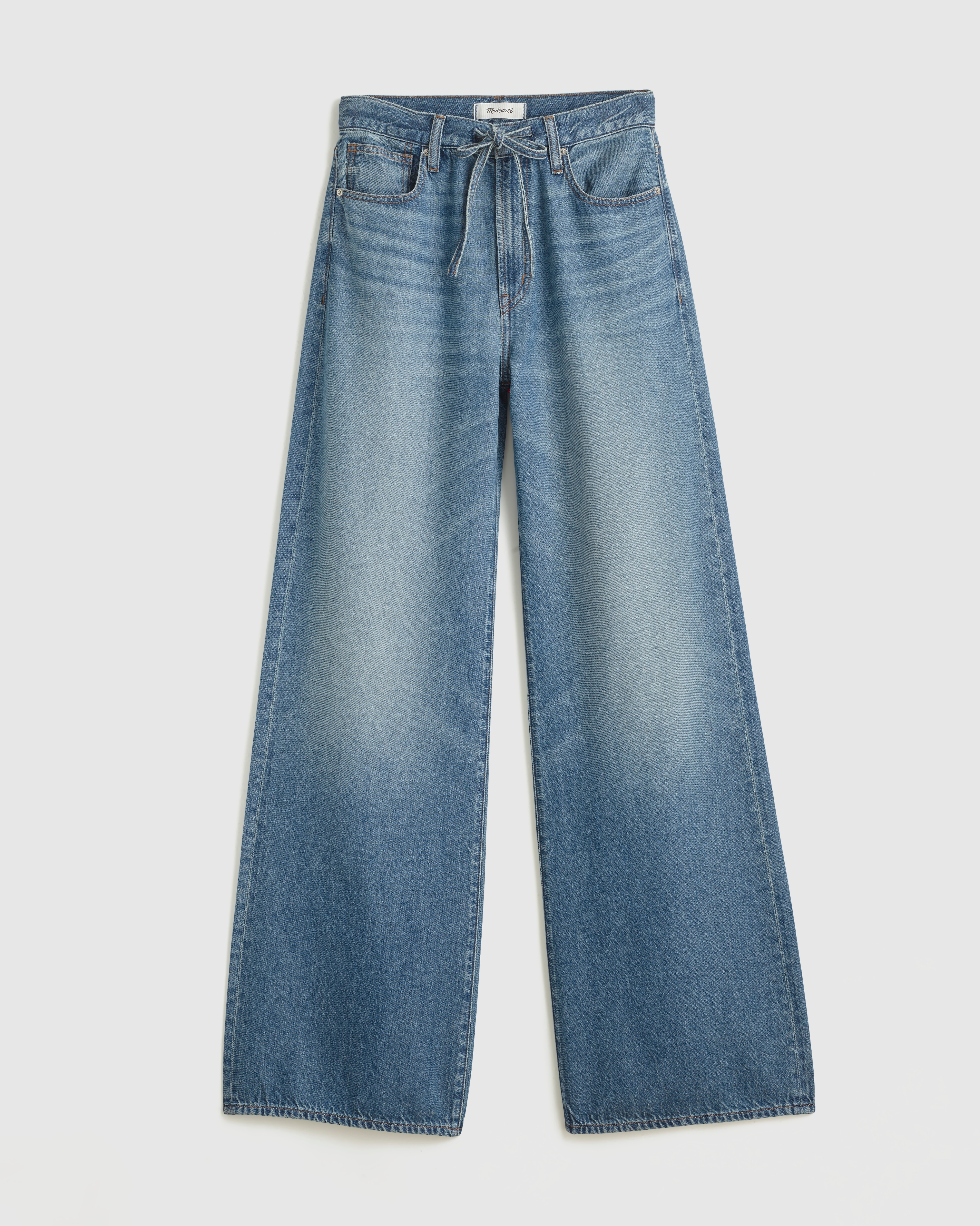 The Ultimate Wide-Leg Jean in Airy Denim