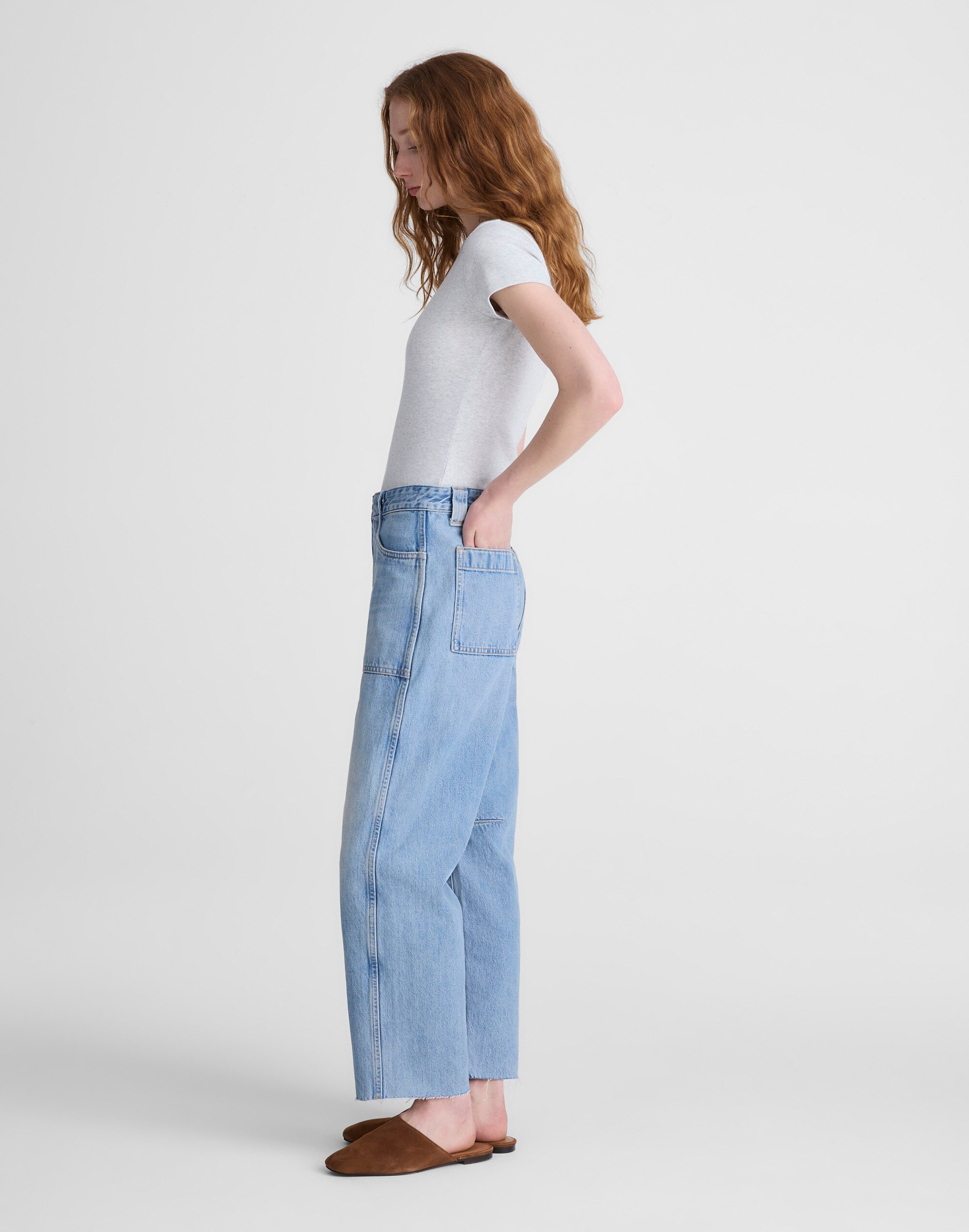 The Darted Barrel-Leg Jean