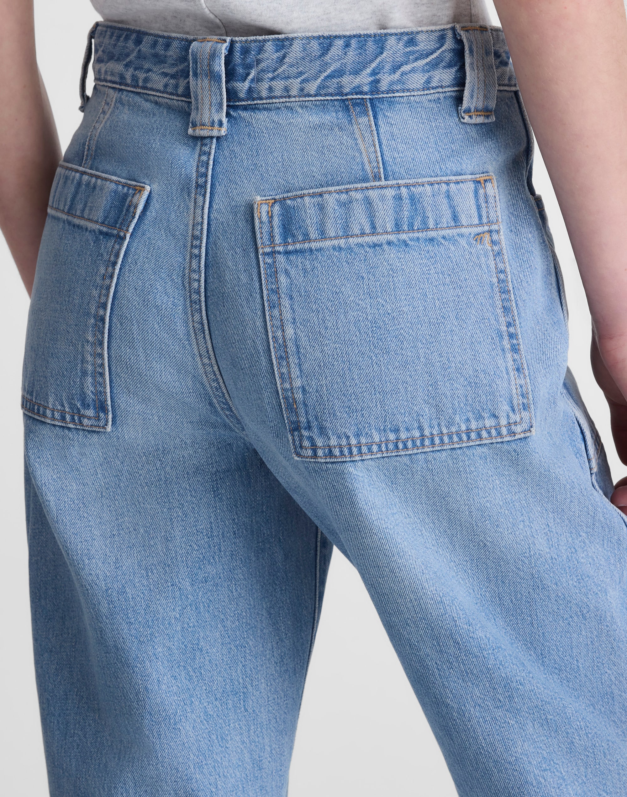 The Darted Barrel-Leg Jean