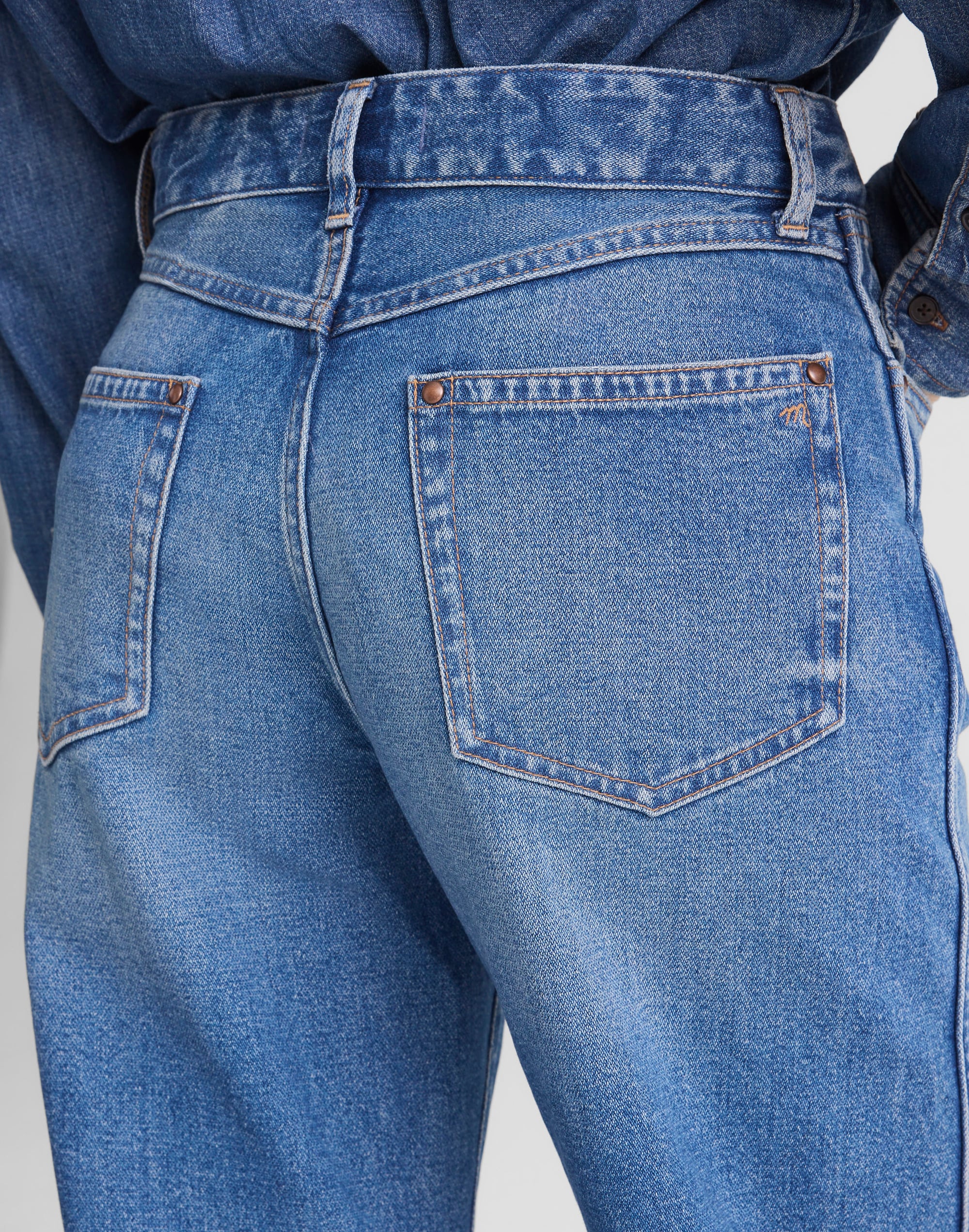 The Darted Barrel-Leg Jean