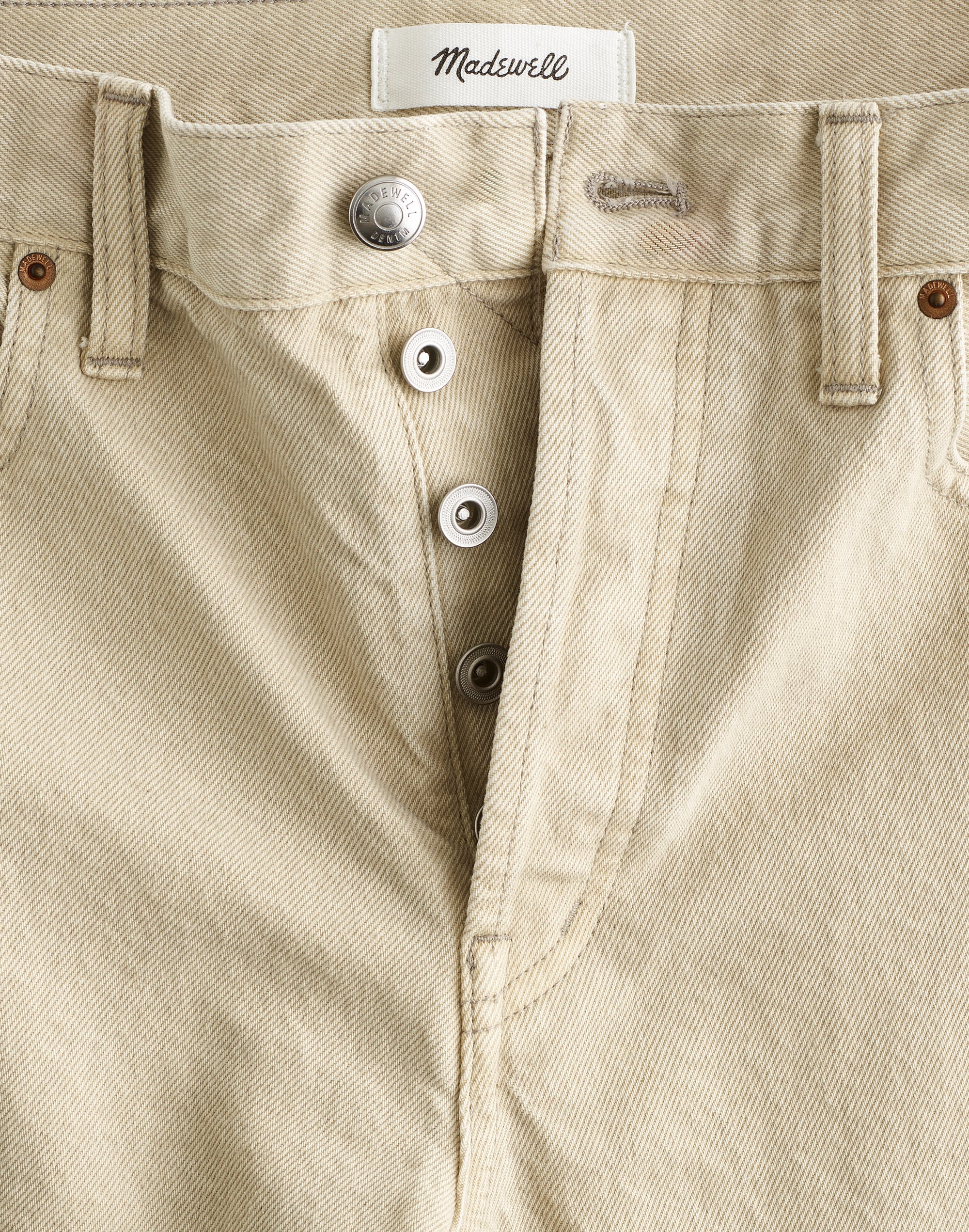 Pieced Barrel-Leg Jeans Alternate Image 6