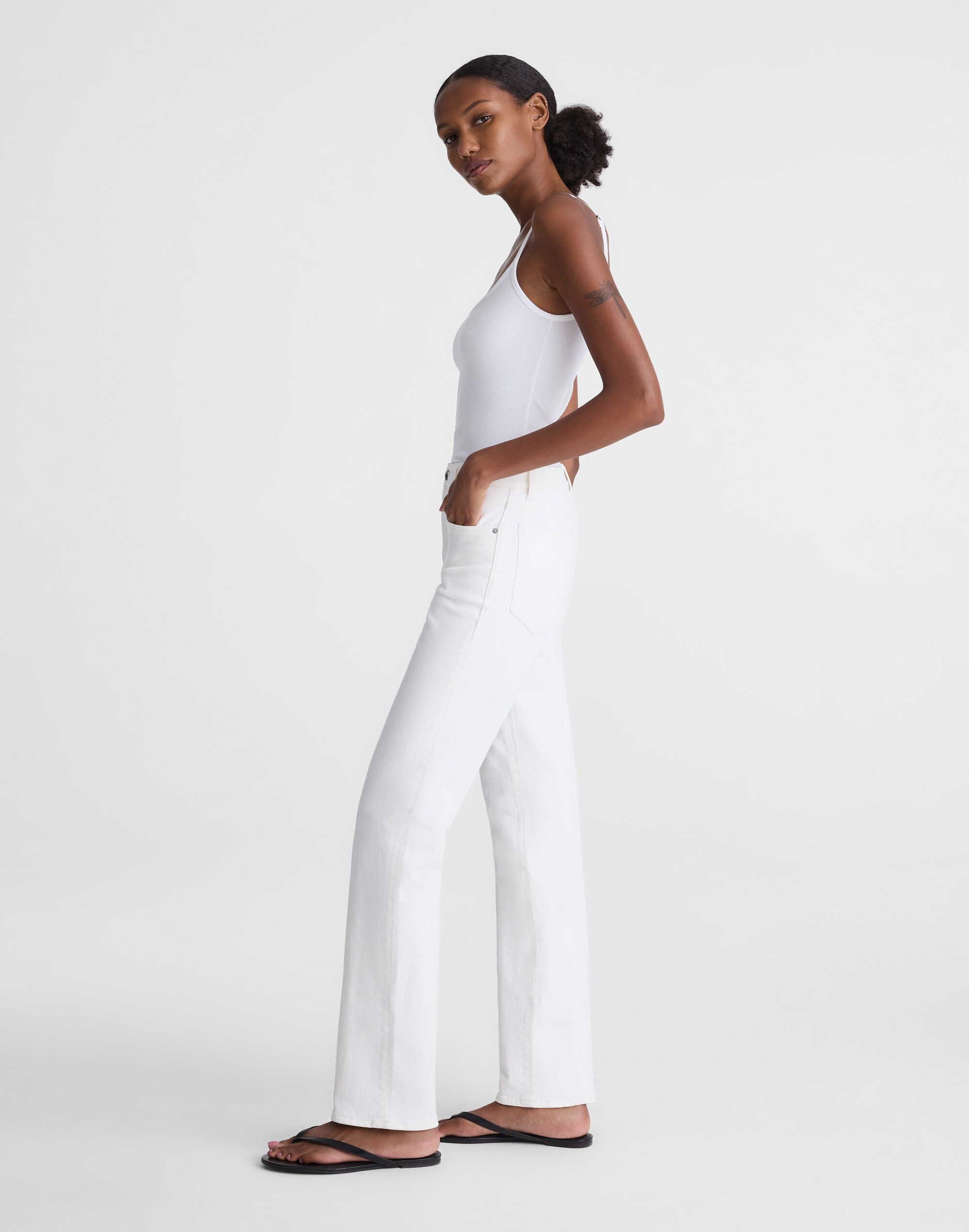 The Longline Straight Jean