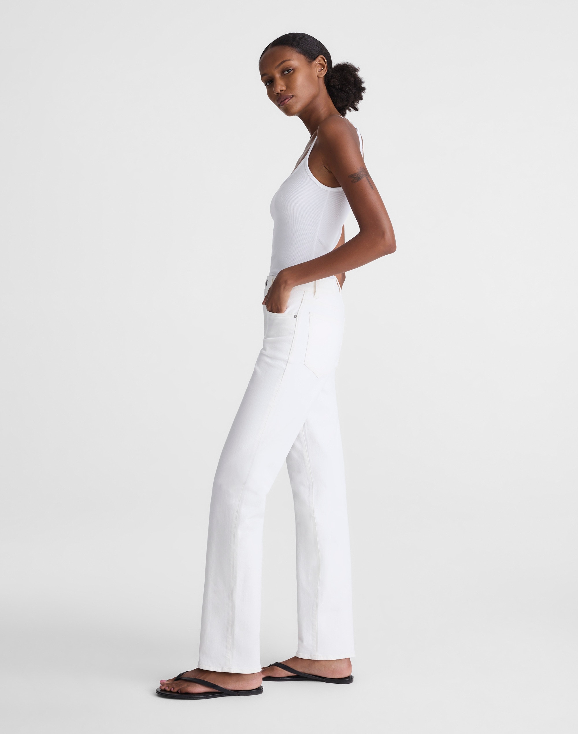 The Longline Straight Jean