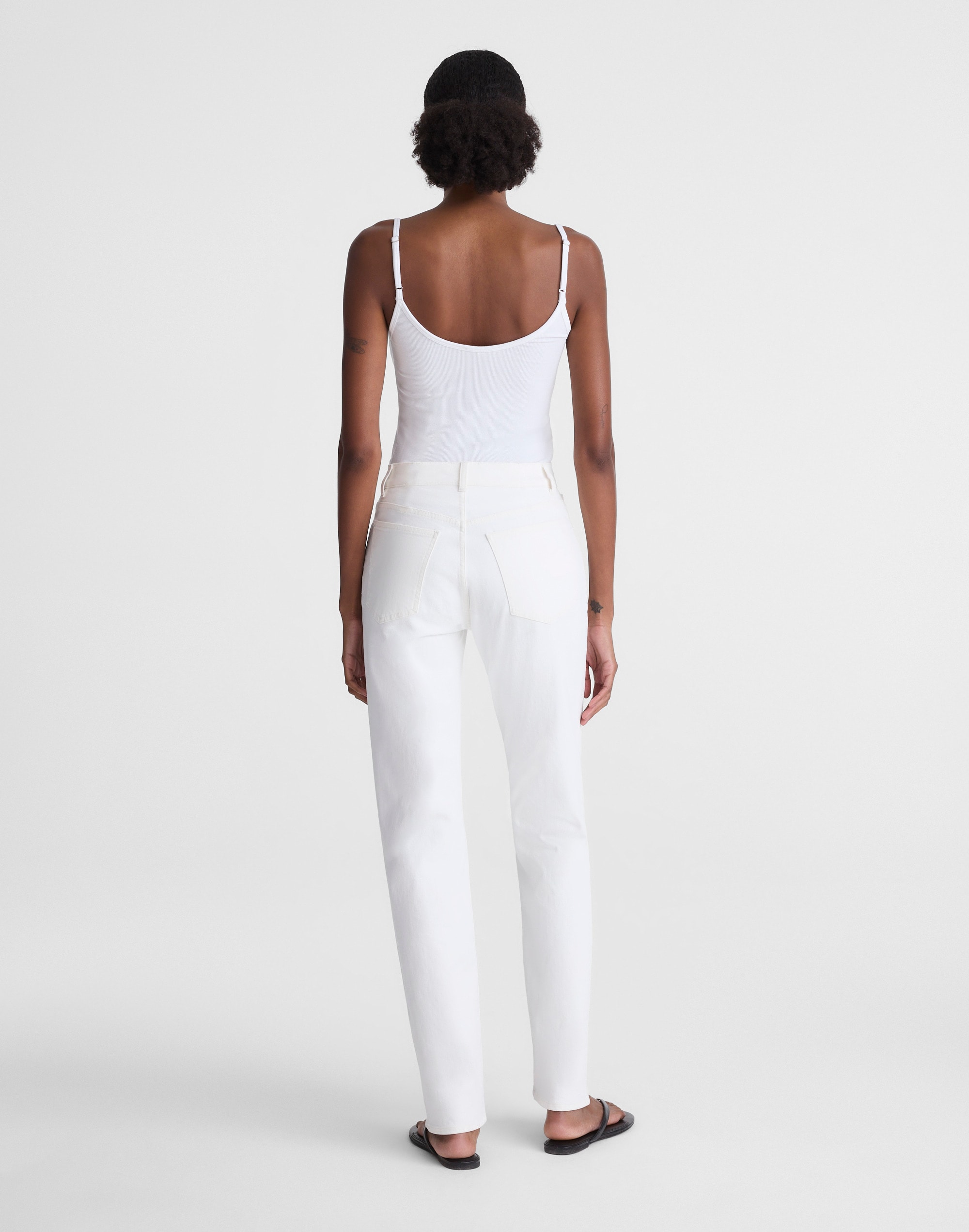 The Longline Straight Jean