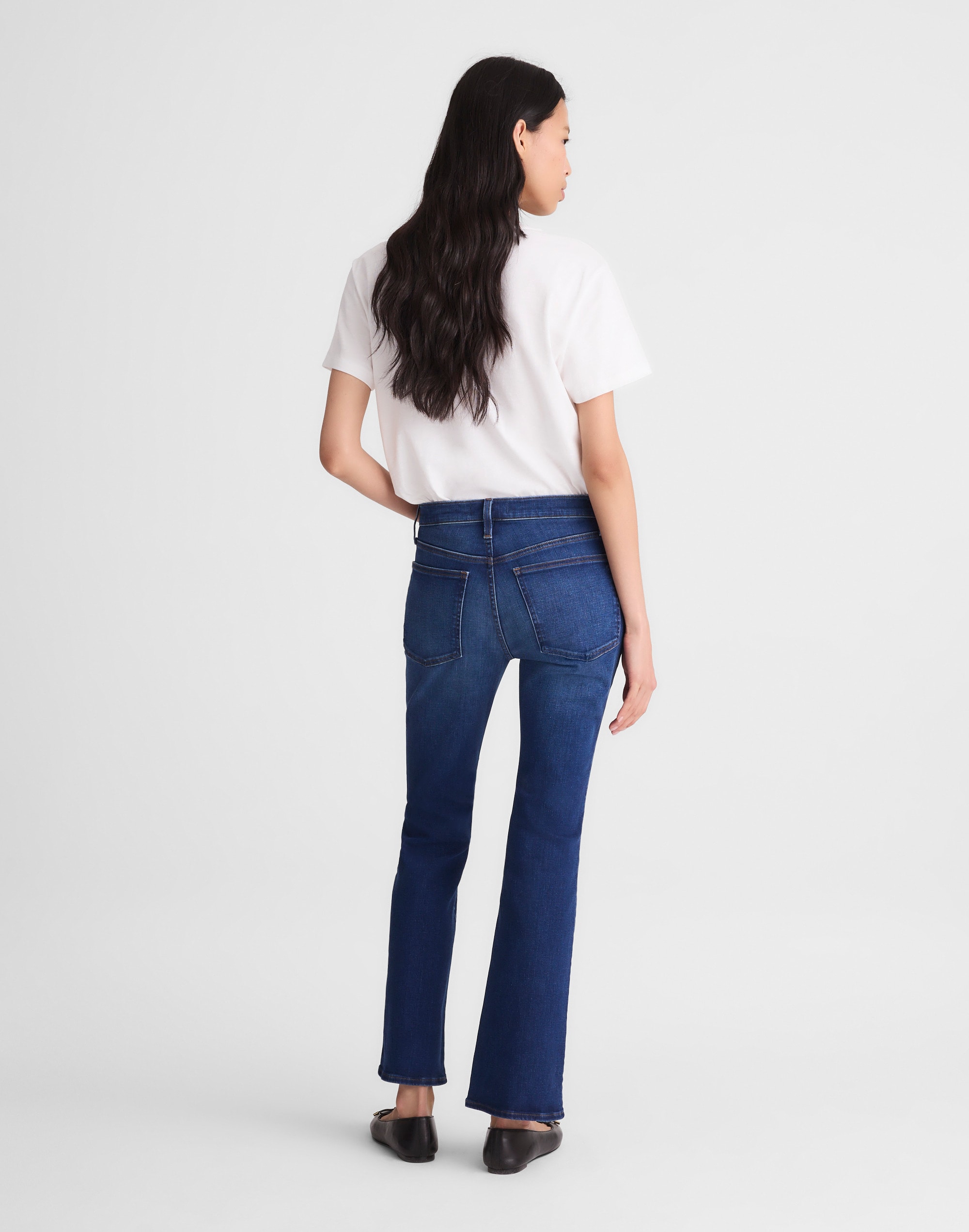The Stretch Flare Crop Jean