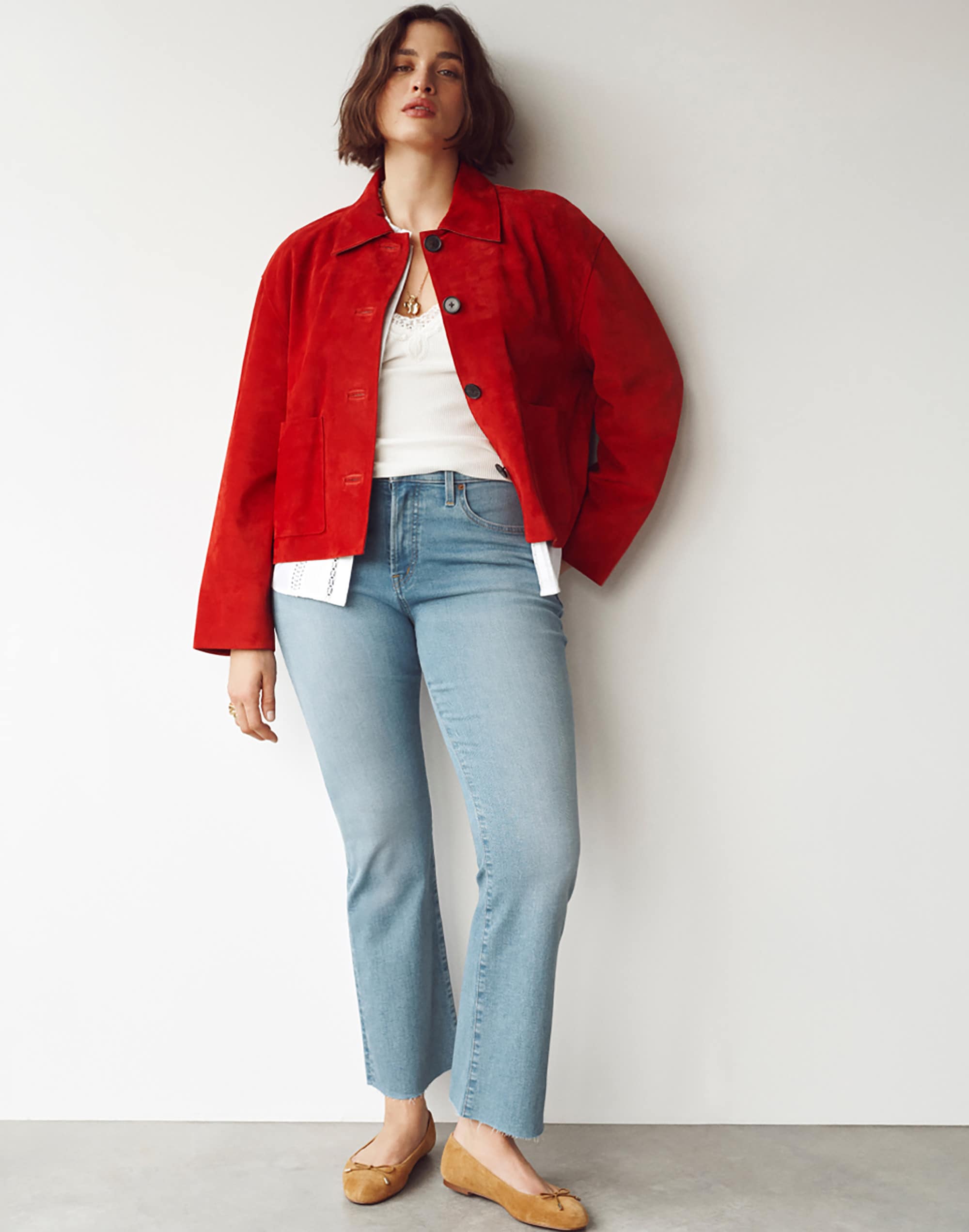 The Stretch Flare Crop Jean