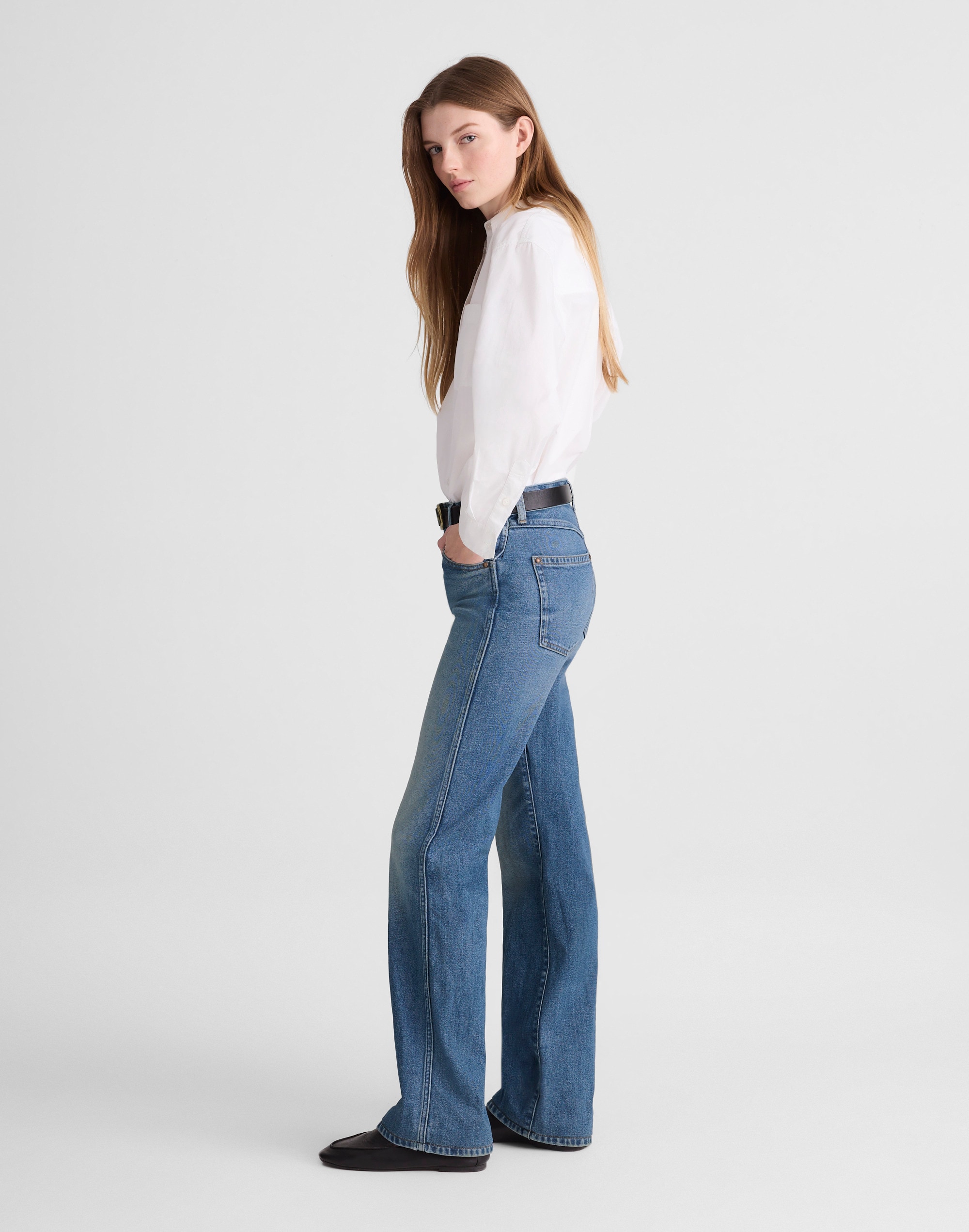 Relaxed Bootcut Jeans