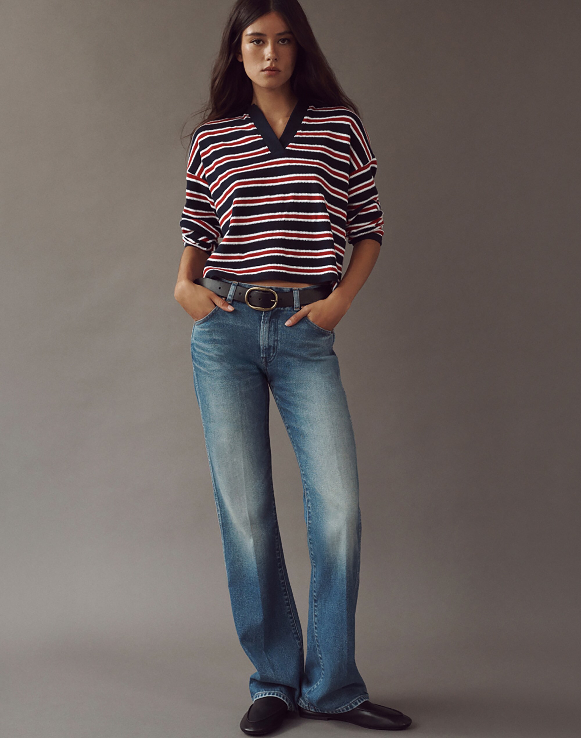 Relaxed Bootcut Jeans