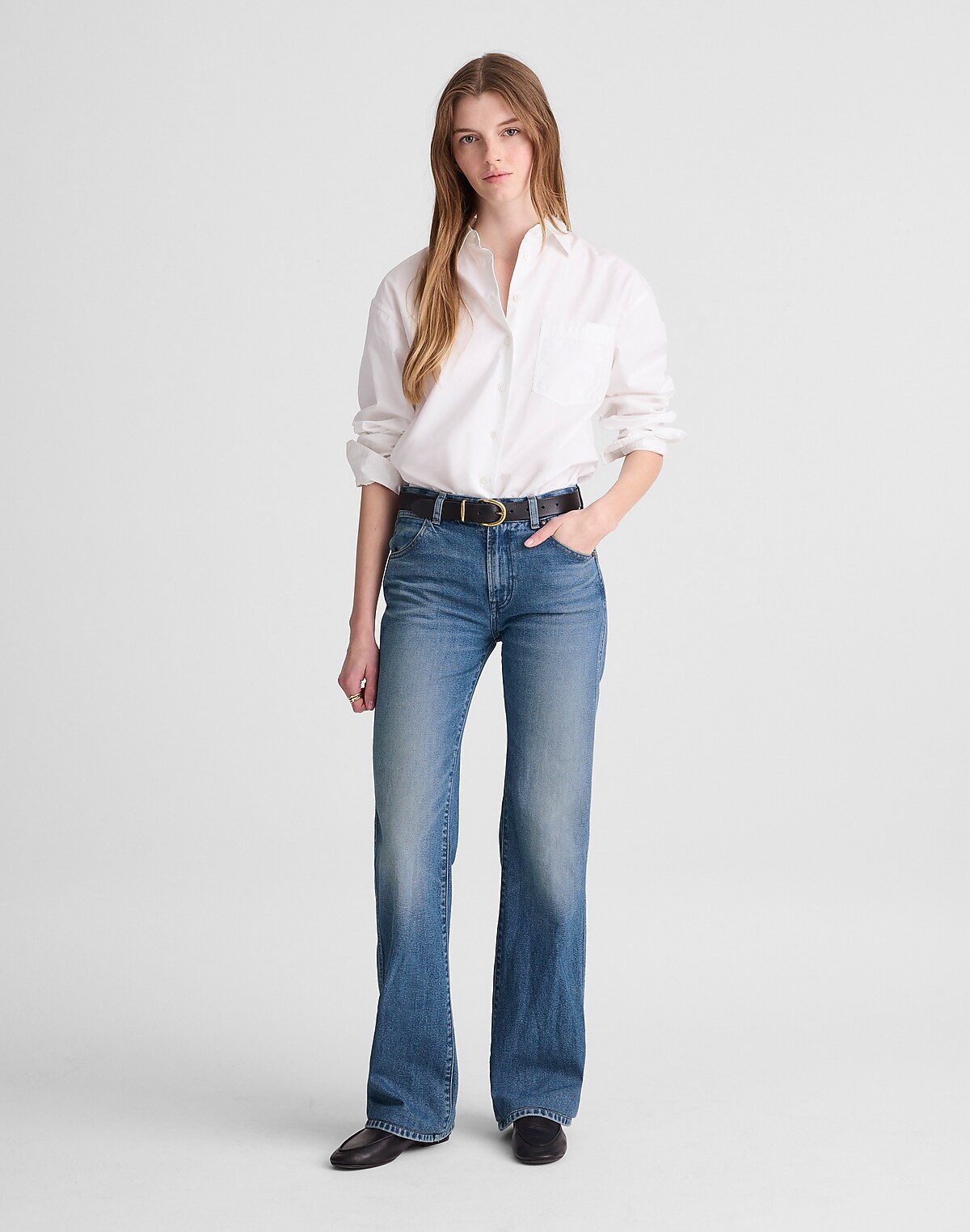 Relaxed Bootcut Jeans