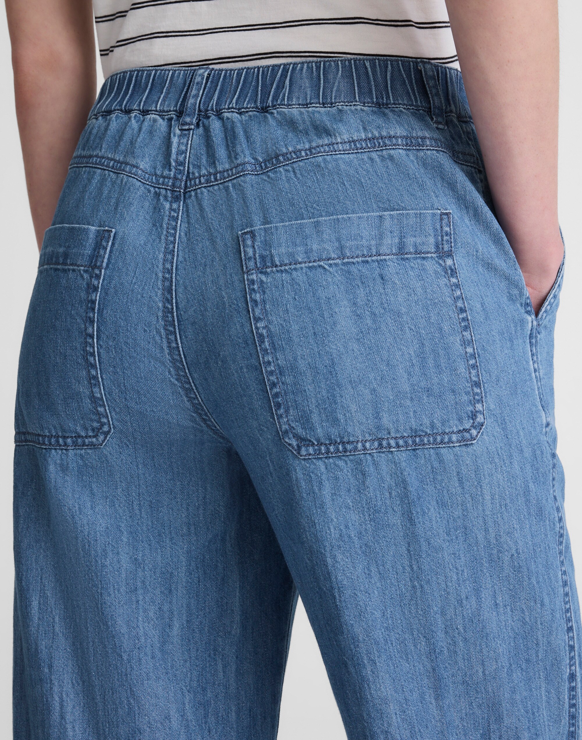 The Zoe Relaxed Straight Denim Pant