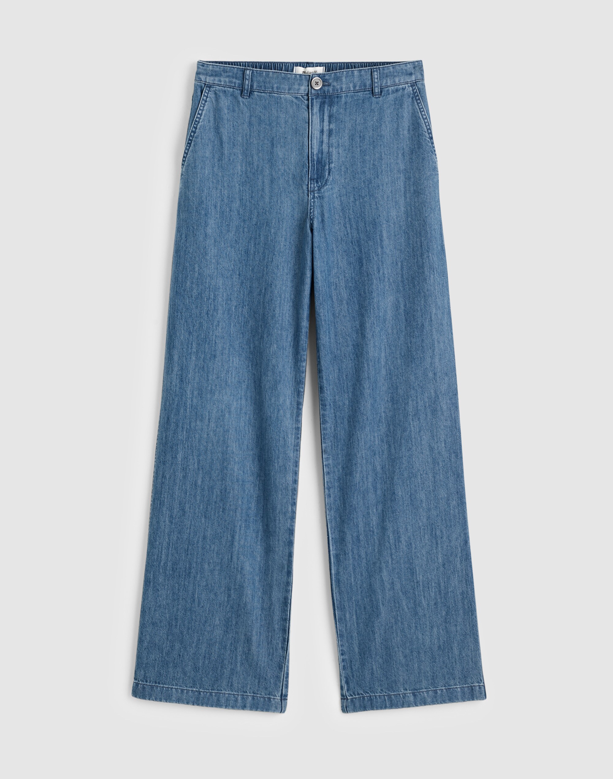 The Zoe Relaxed Straight Denim Pant