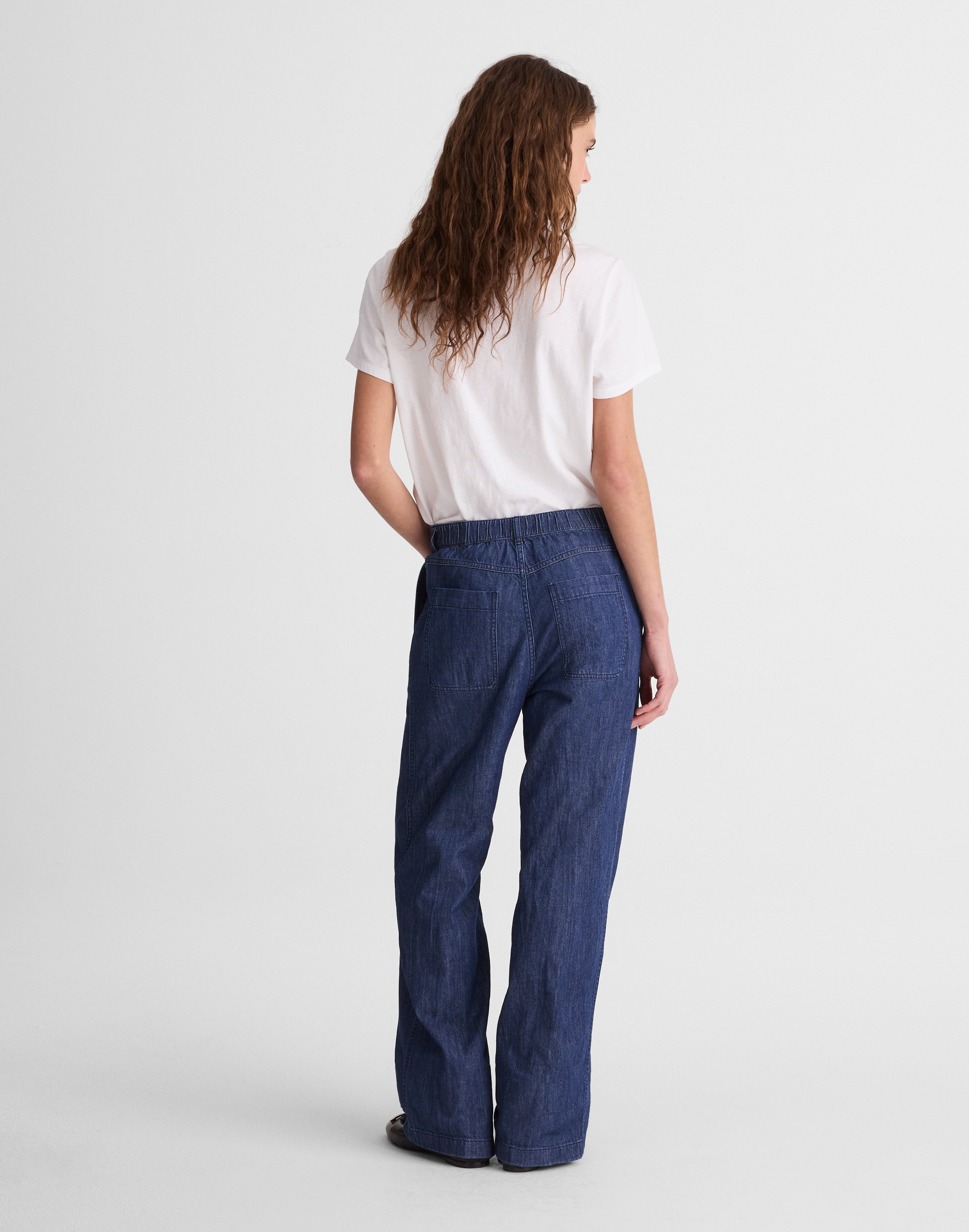 The Tall Zoe Relaxed Straight Denim Pant