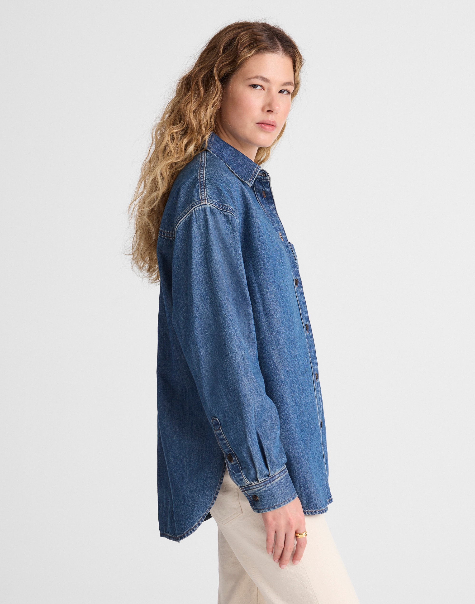 The Easy Shirt in Denim