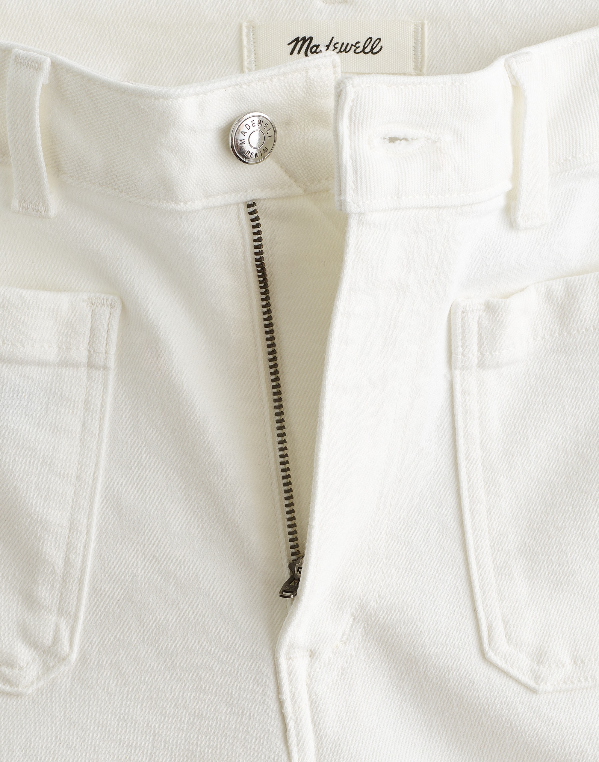 The Curvy Emmy Wide-Leg Jean in Tile White