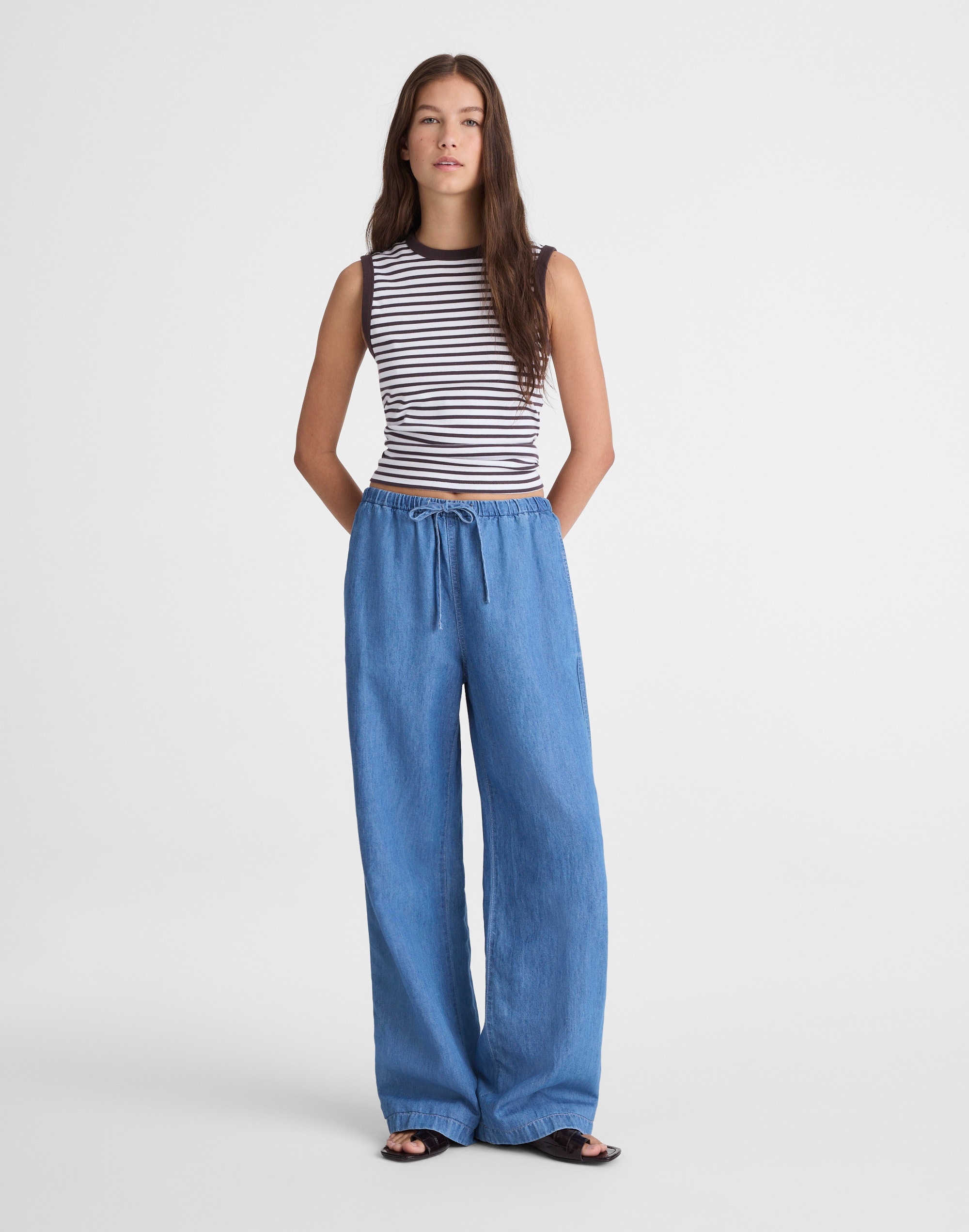 Madewell Denim Pull-on Pants