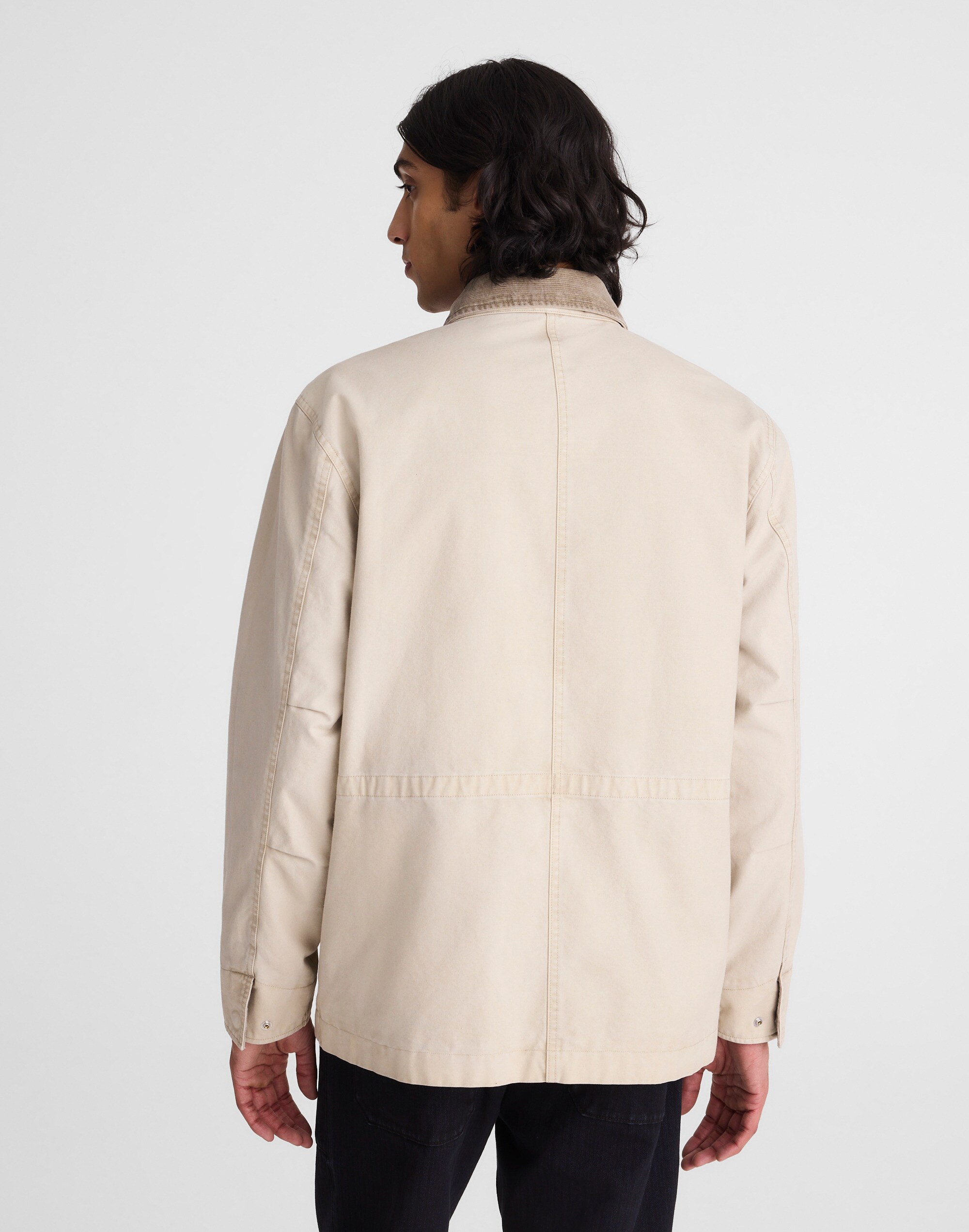 Field Jacket in Cotton Canvas