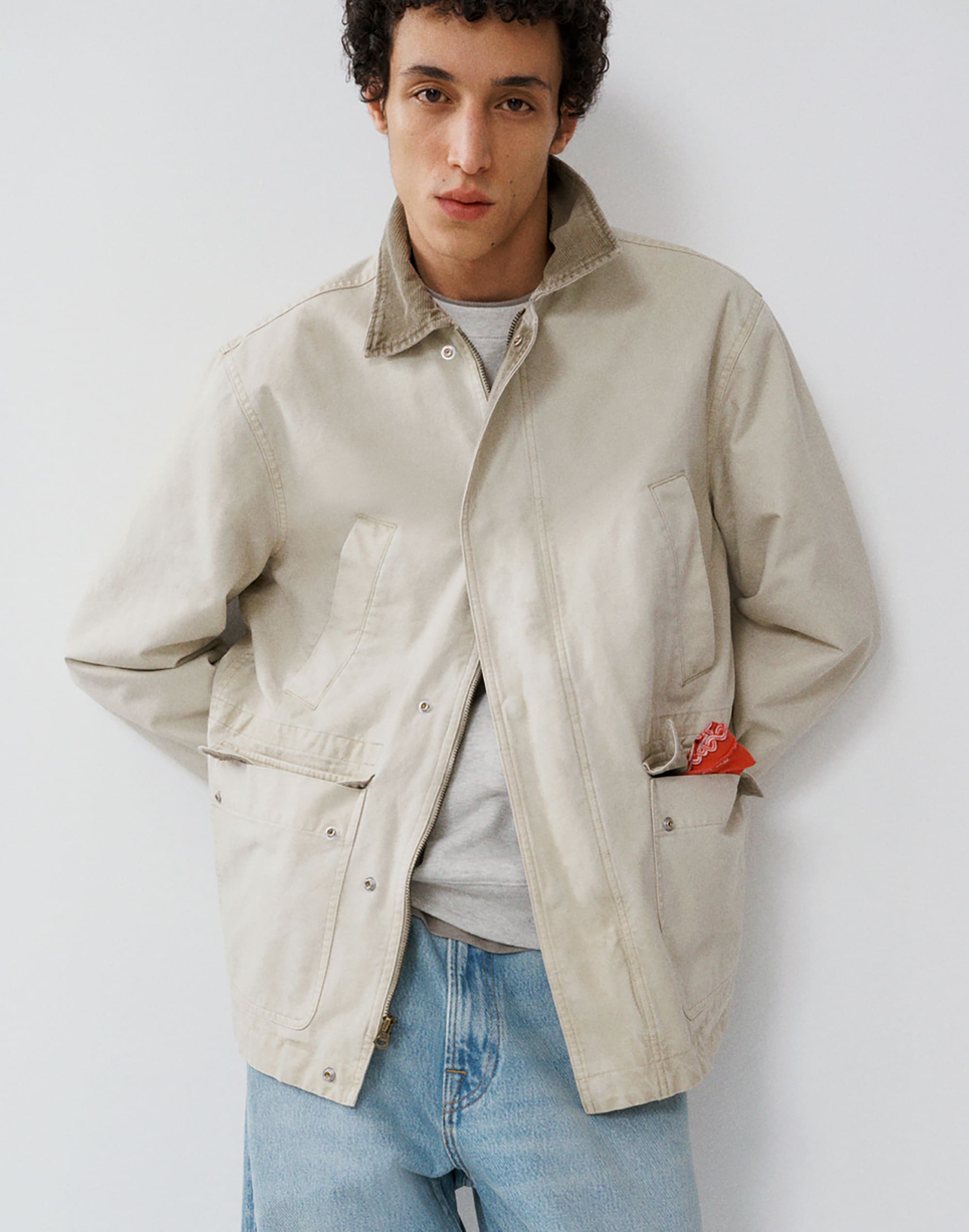 Field Jacket in Cotton Canvas