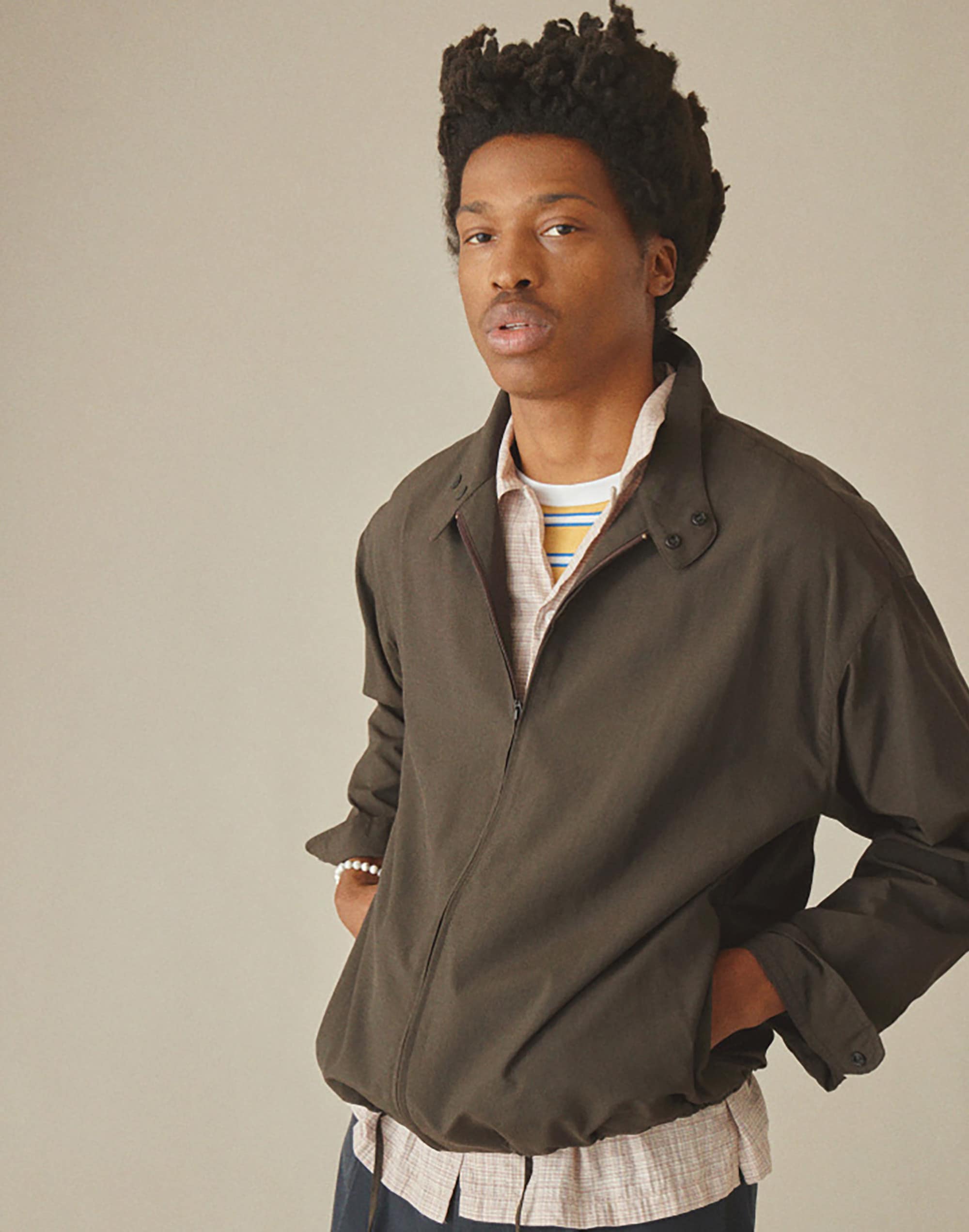 Harrington Jacket in Nylon