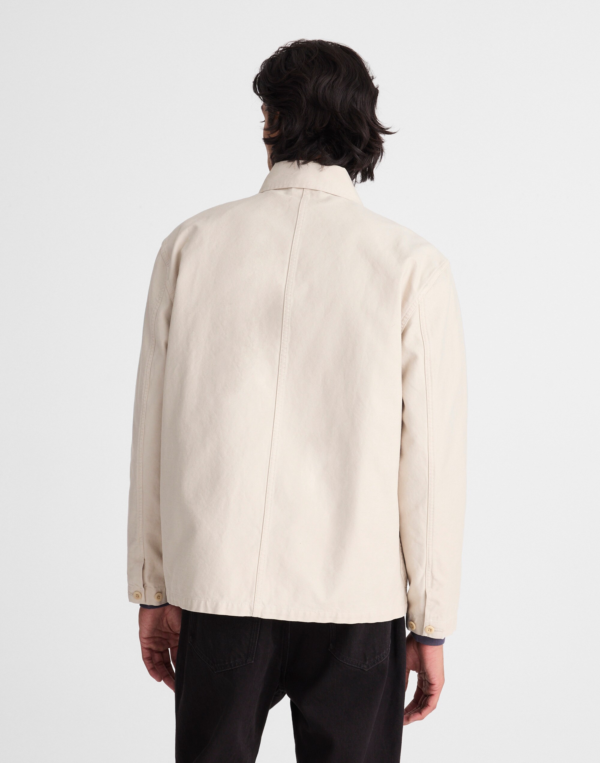 Chore Jacket in Reverse Sateen