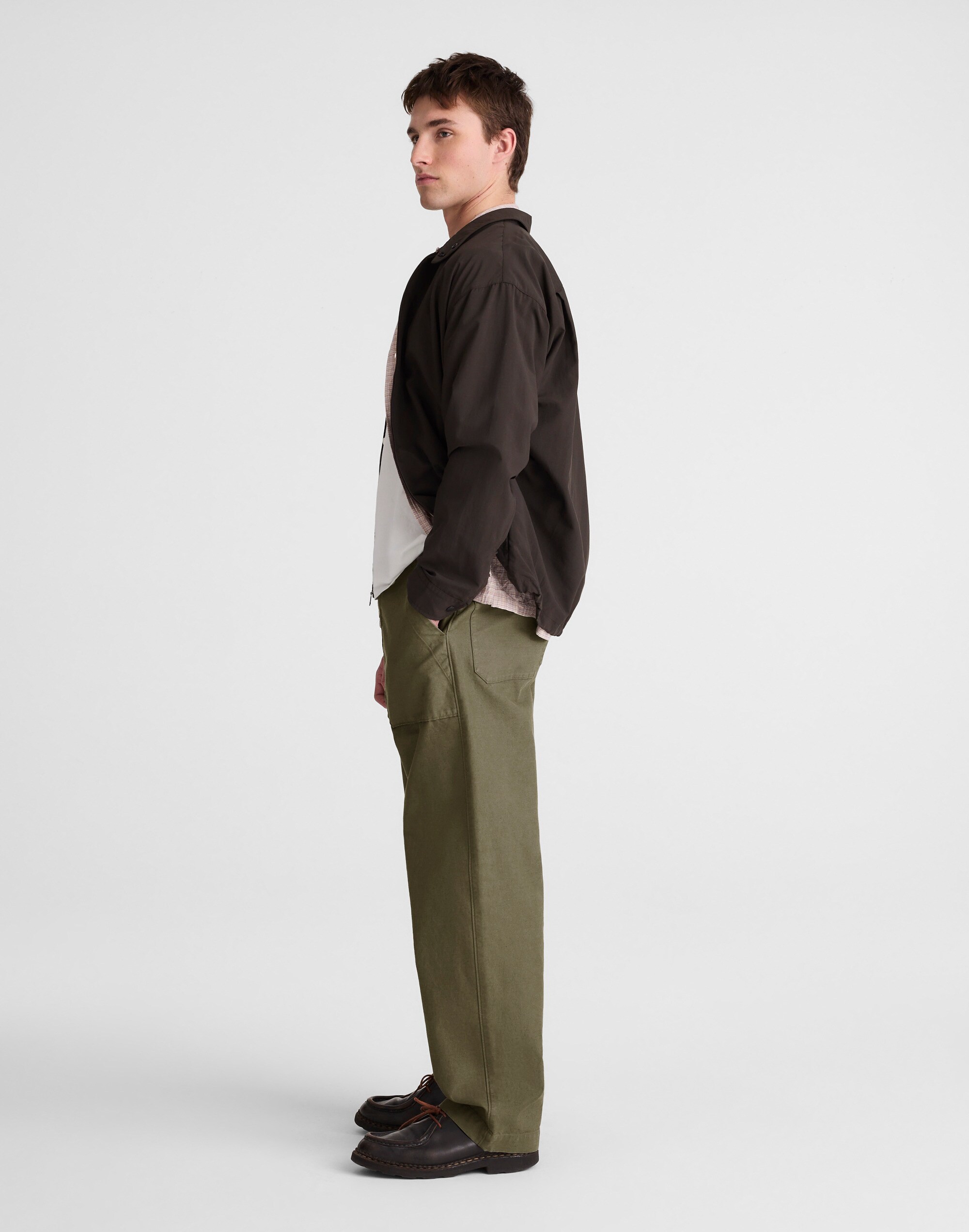 Fatigue Pants in Reverse Sateen