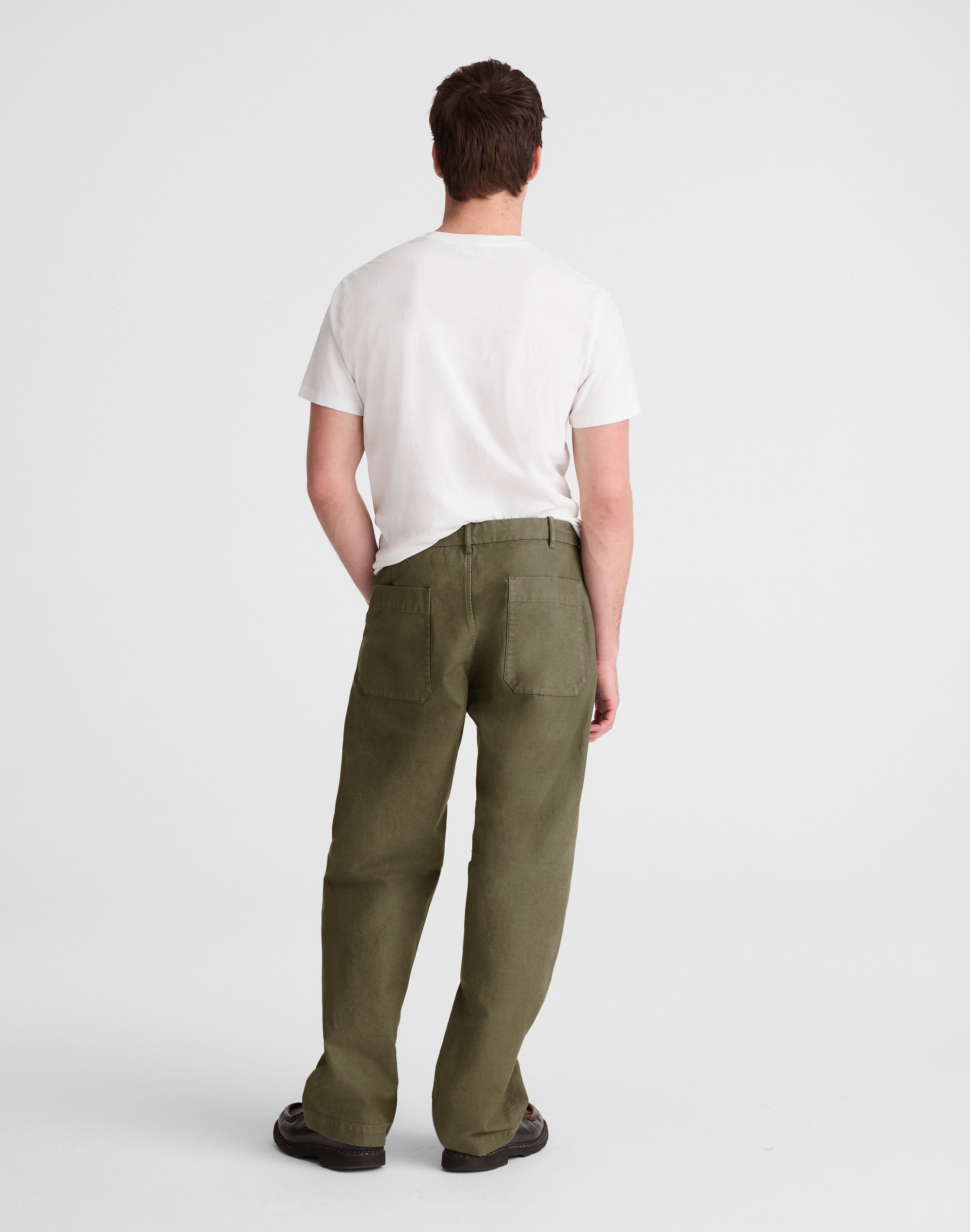 Fatigue Pants in Reverse Sateen