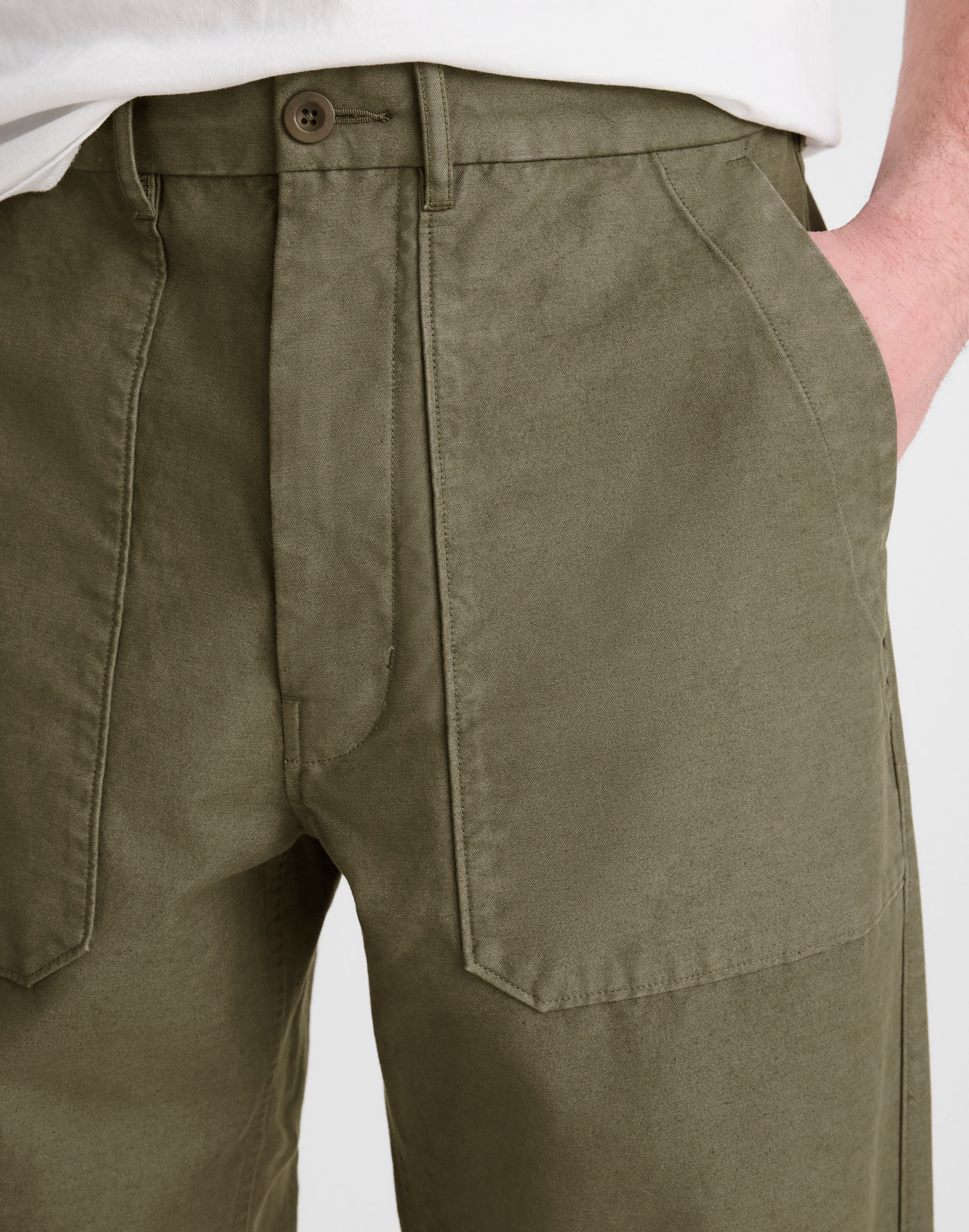 Fatigue Pants in Reverse Sateen