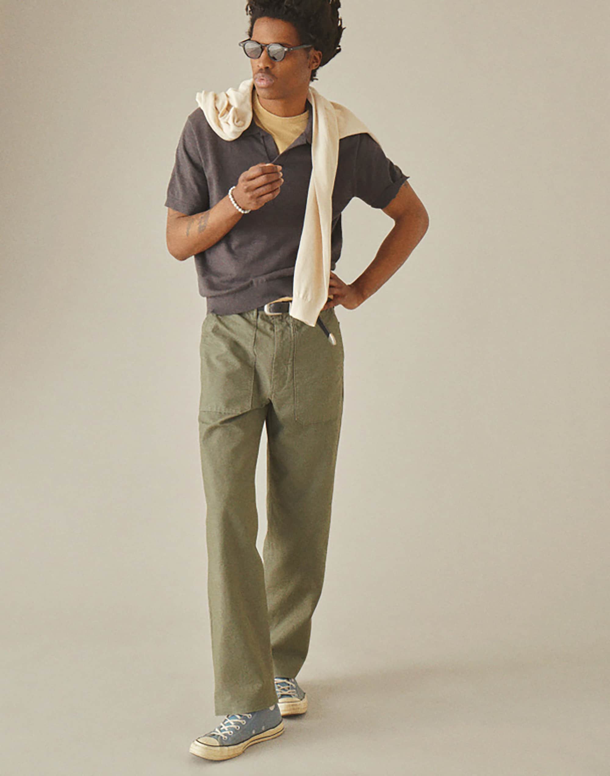 Fatigue Pants in Reverse Sateen