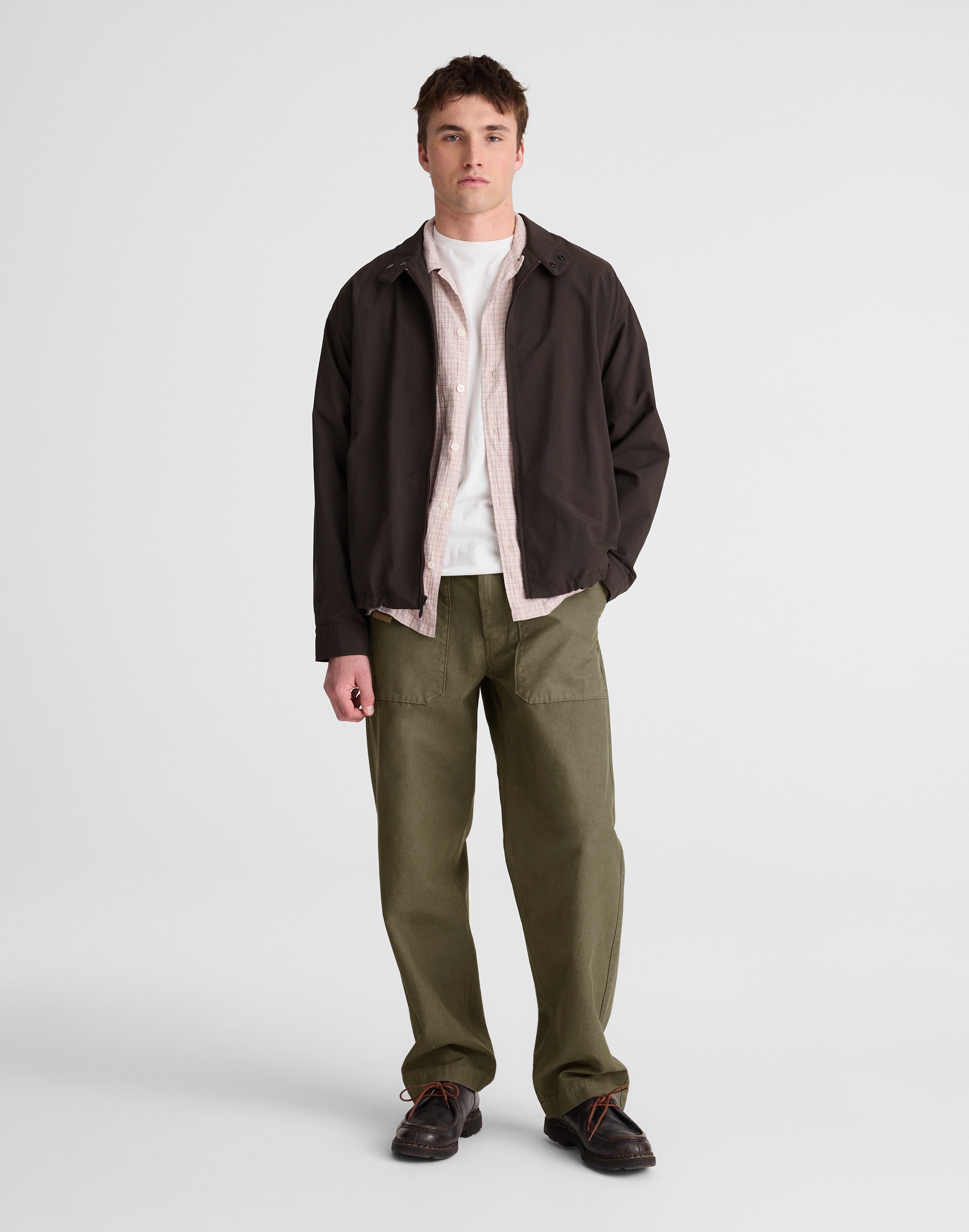 Fatigue Pants in Reverse Sateen