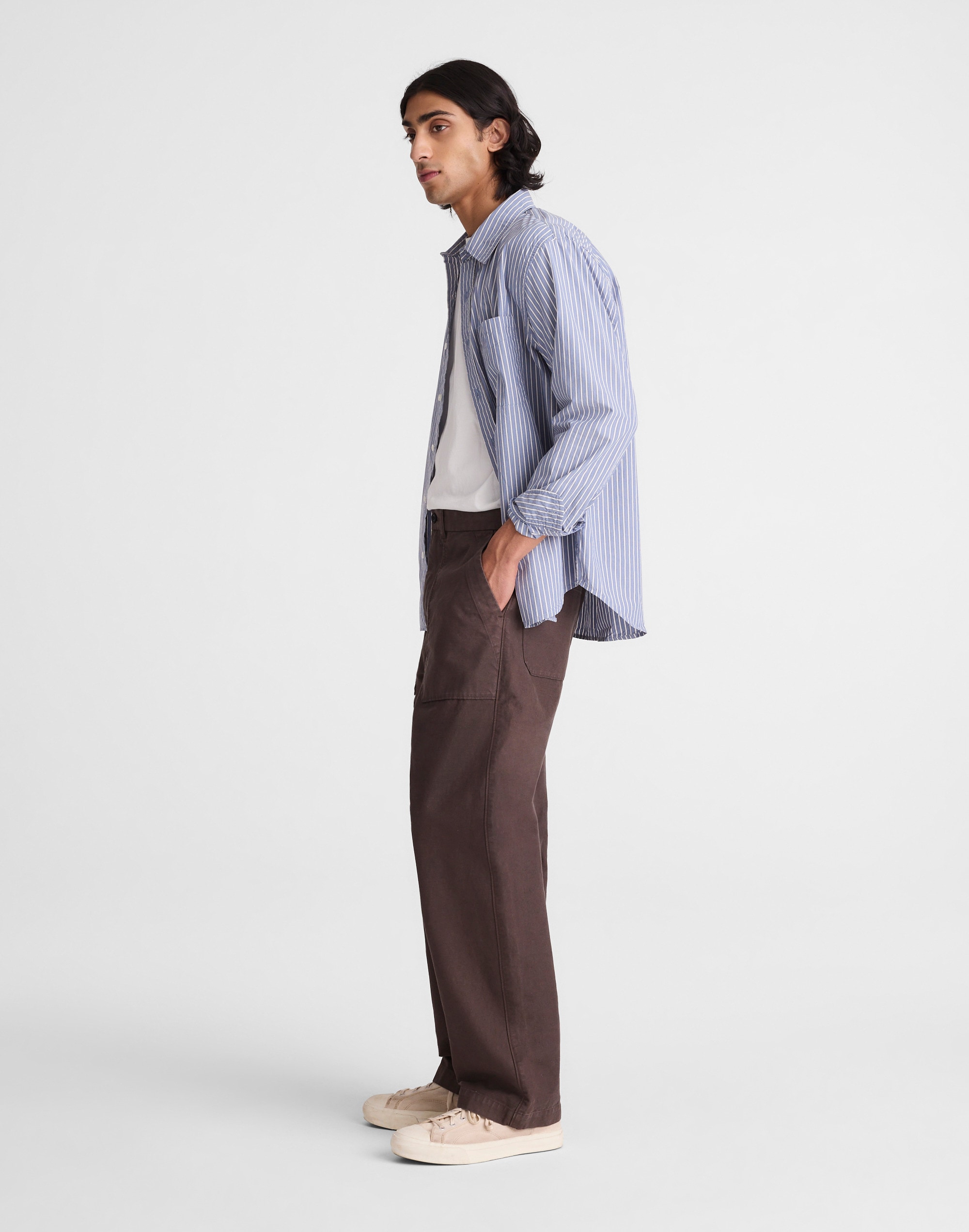 Fatigue Pants in Reverse Sateen