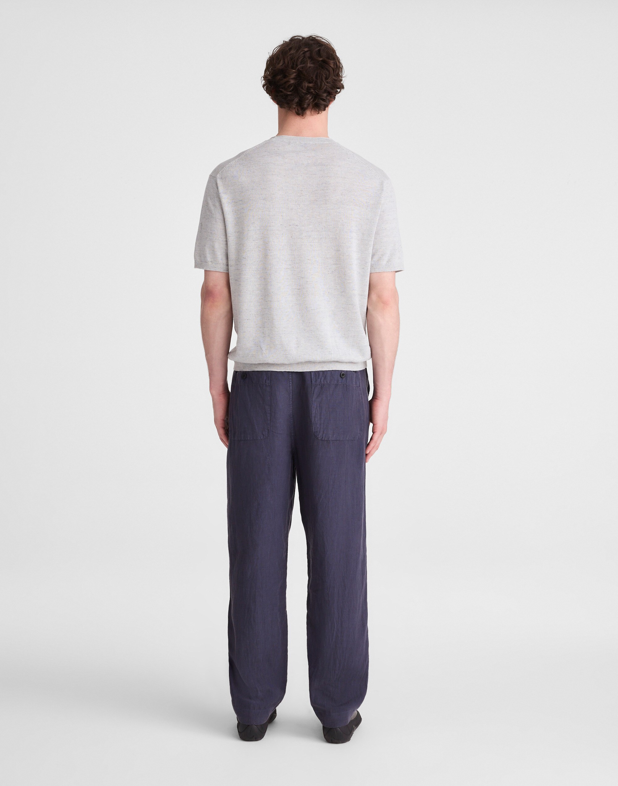 Pull-On Pant in Linen