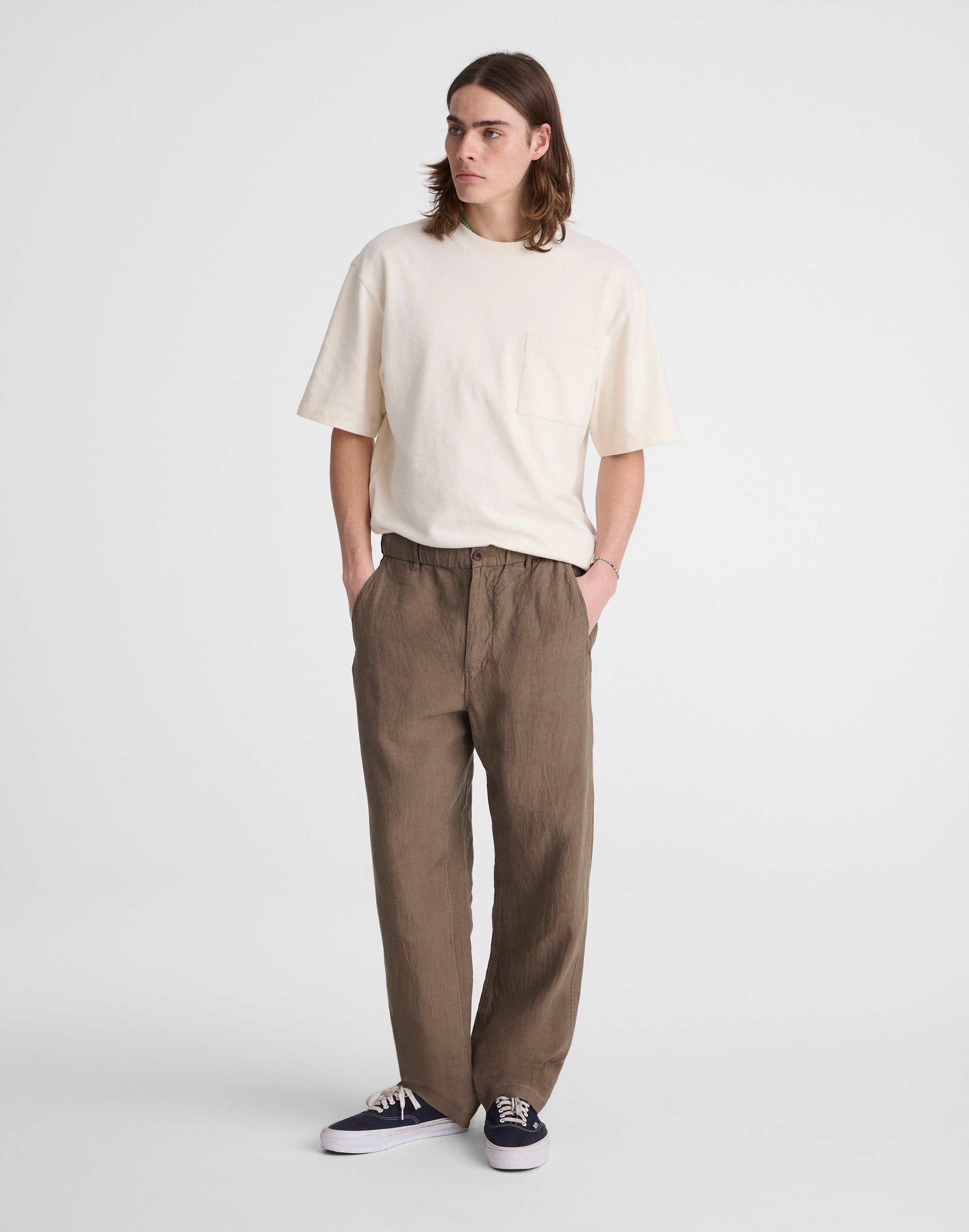 Pull-On Pant in Linen