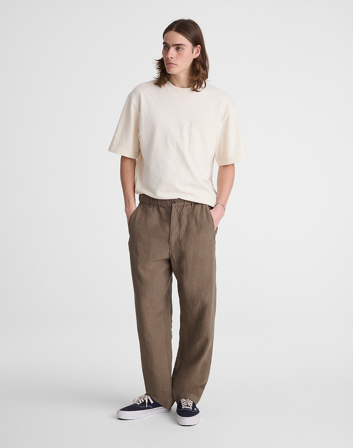 Pull-On Pant in Linen